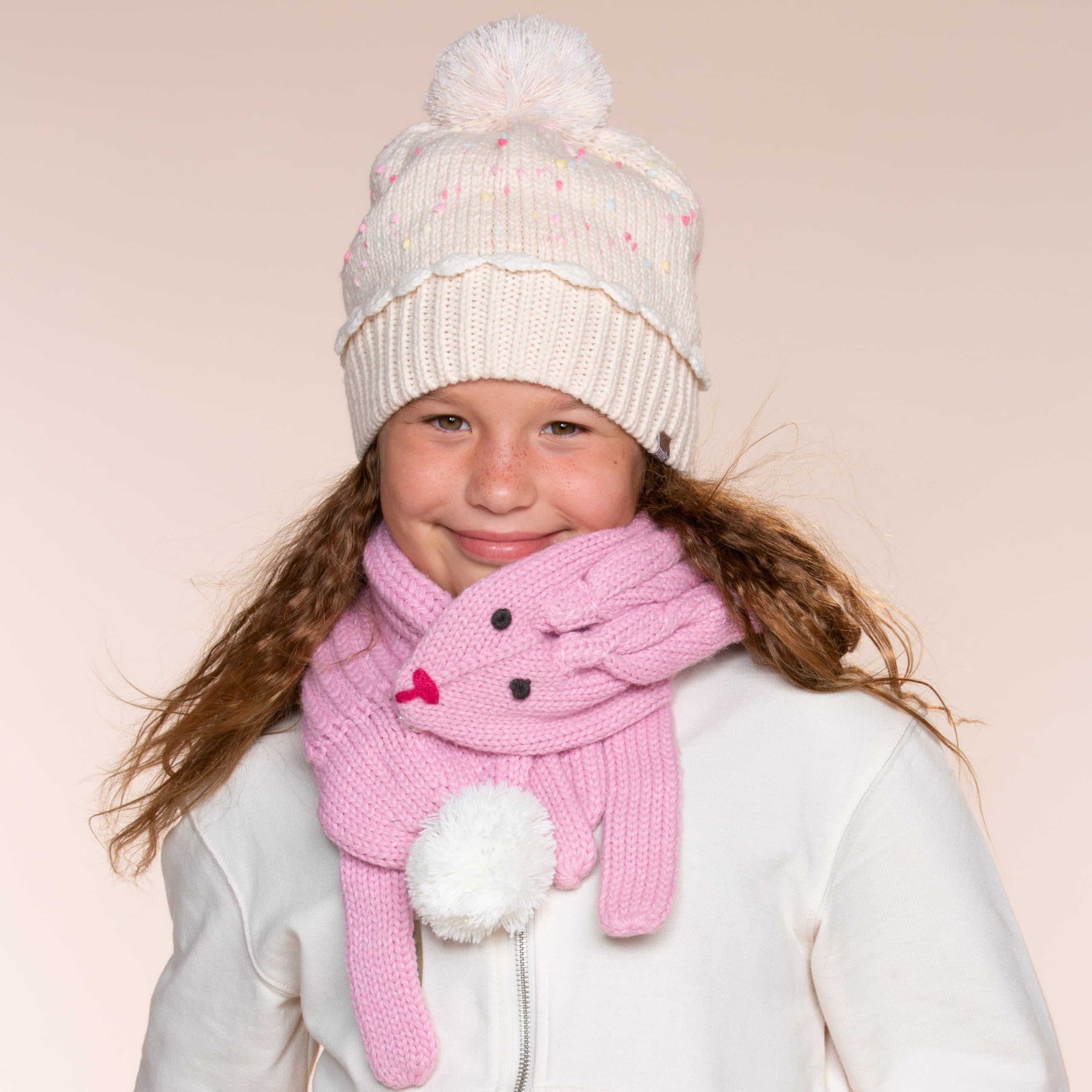 Cupcake Shaped Knit Beanie Hat for Children 1-12 Y, Cute Novelty Design, Premium Quality