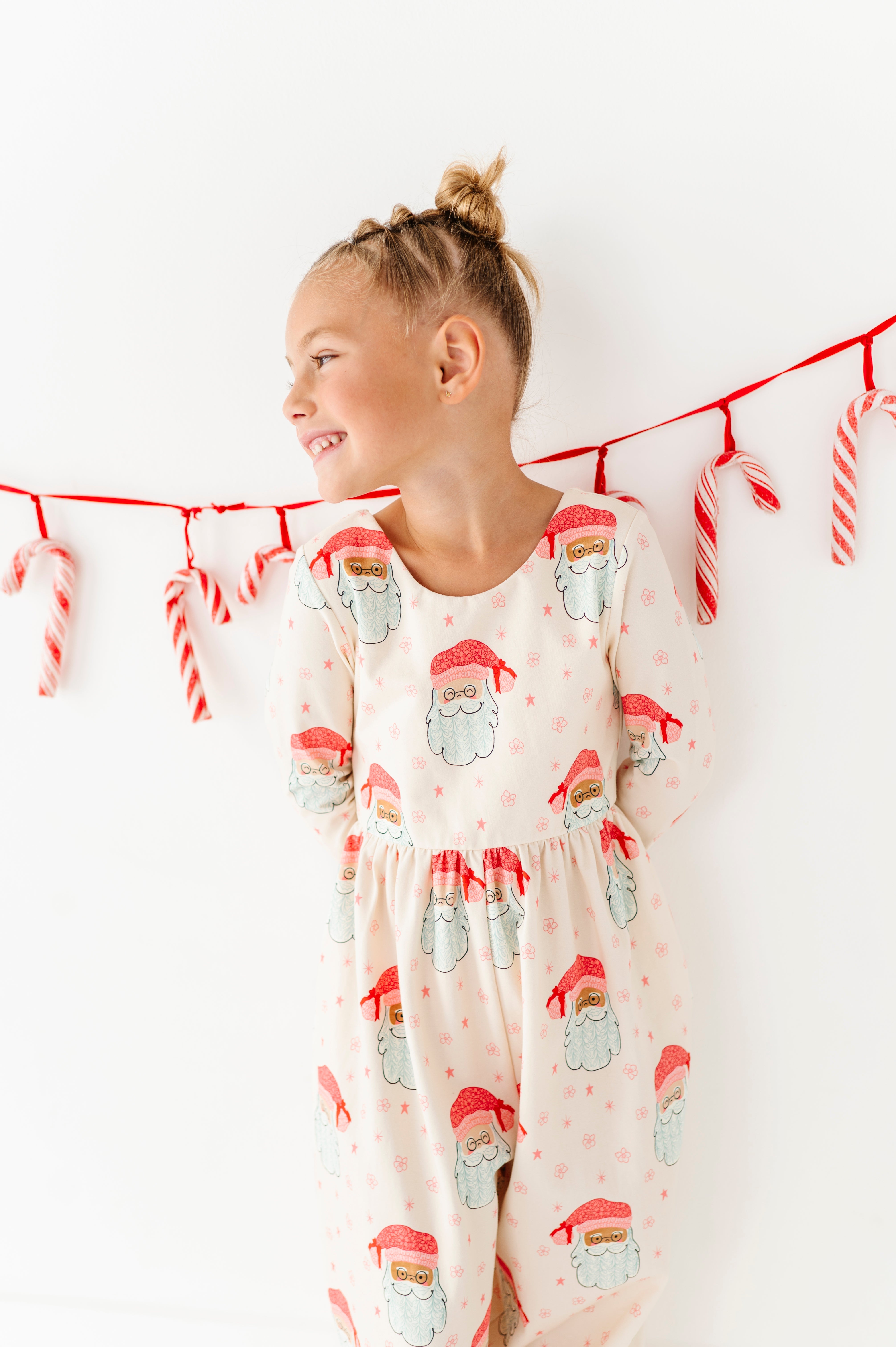Pink Santas Romper | ROMPER