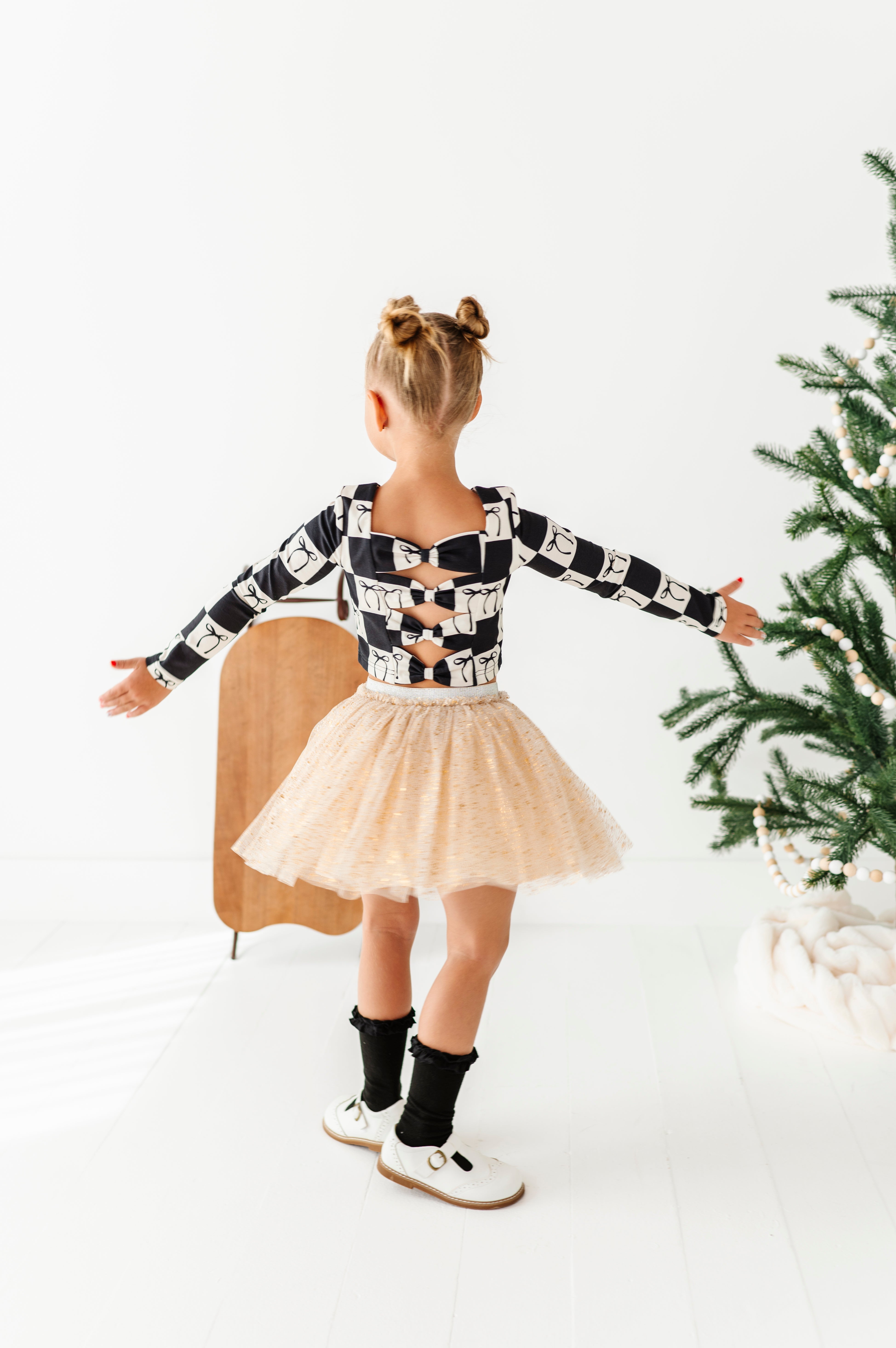 Gold Shimmer Skort | MESH Skort