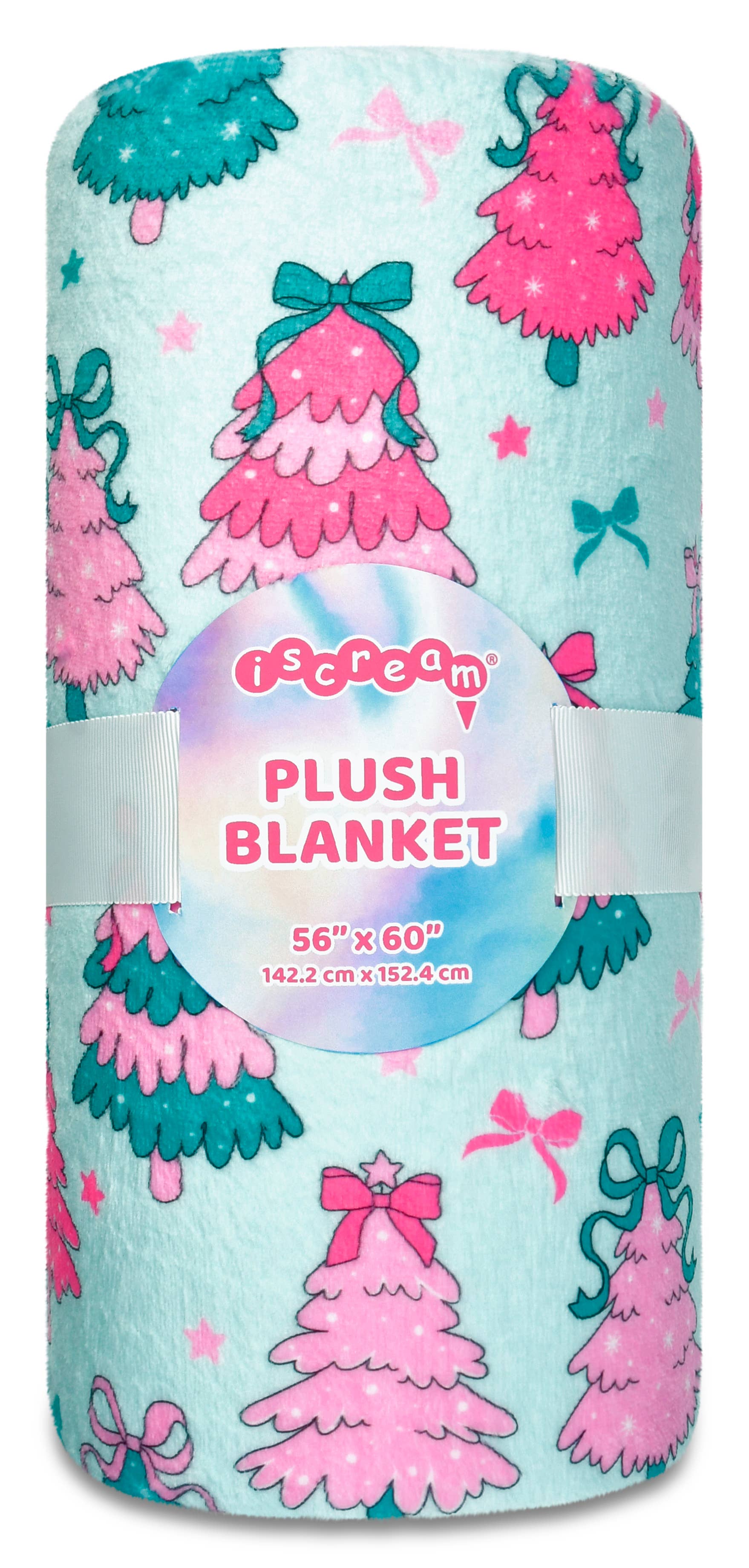 Fancy Trees Plush Blanket