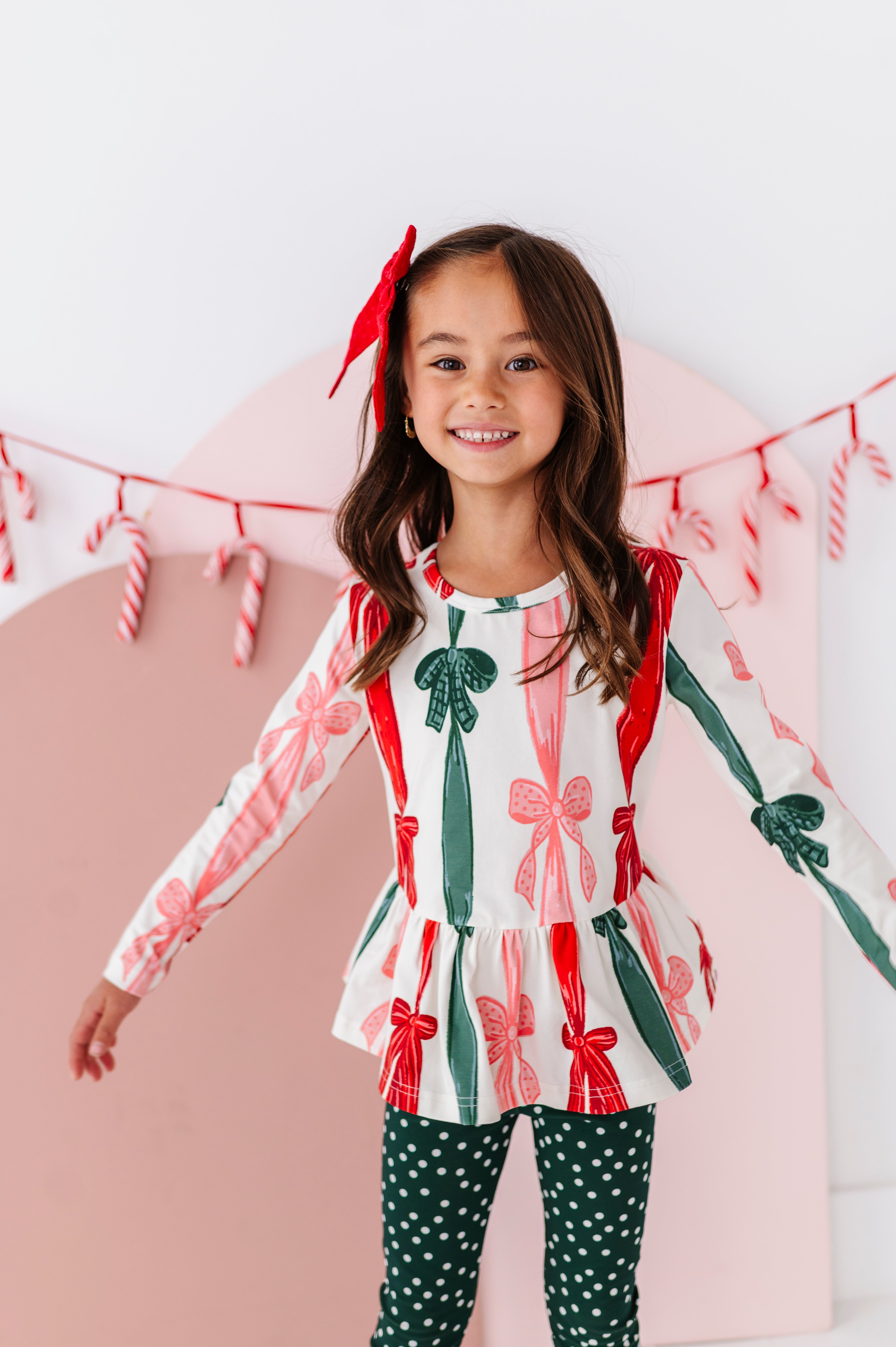 Wrapping Bows Top | PEPLUM￼