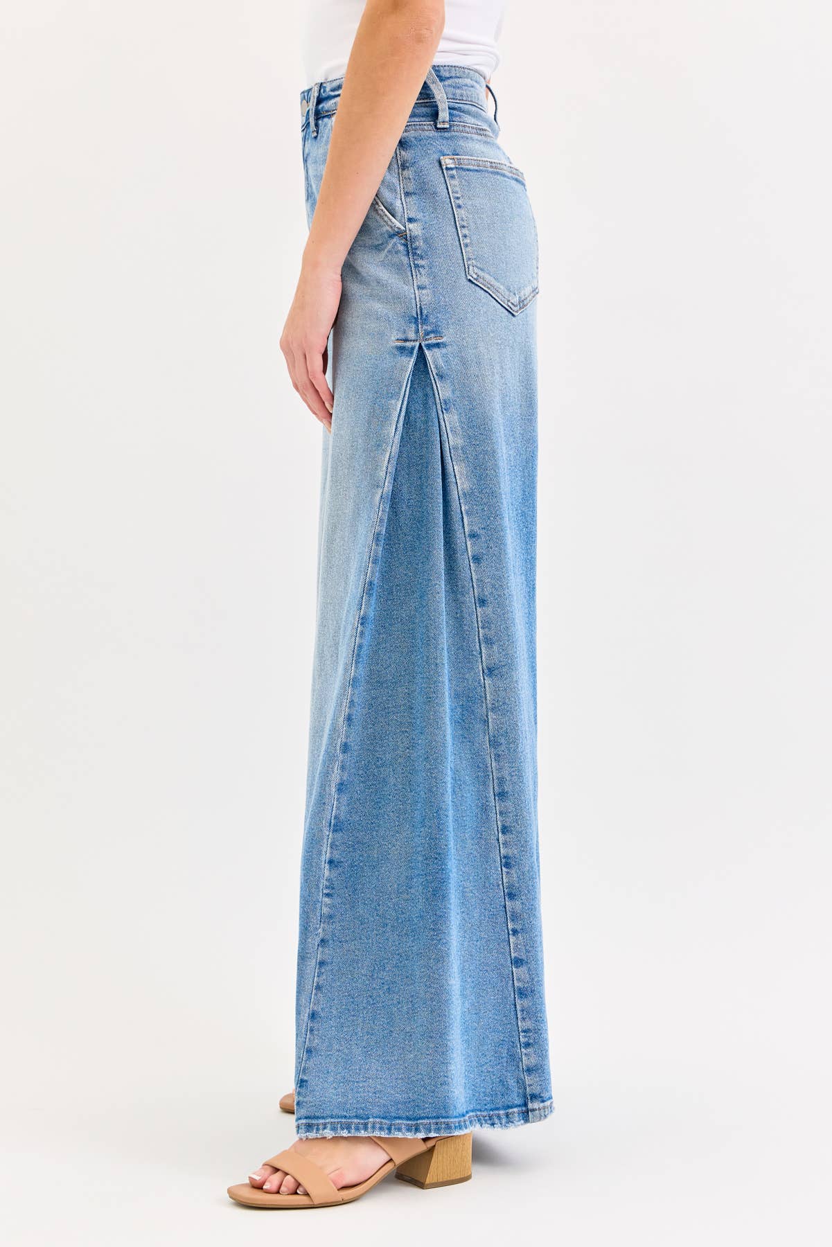 Cello High Rise Super Wide Leg jeans