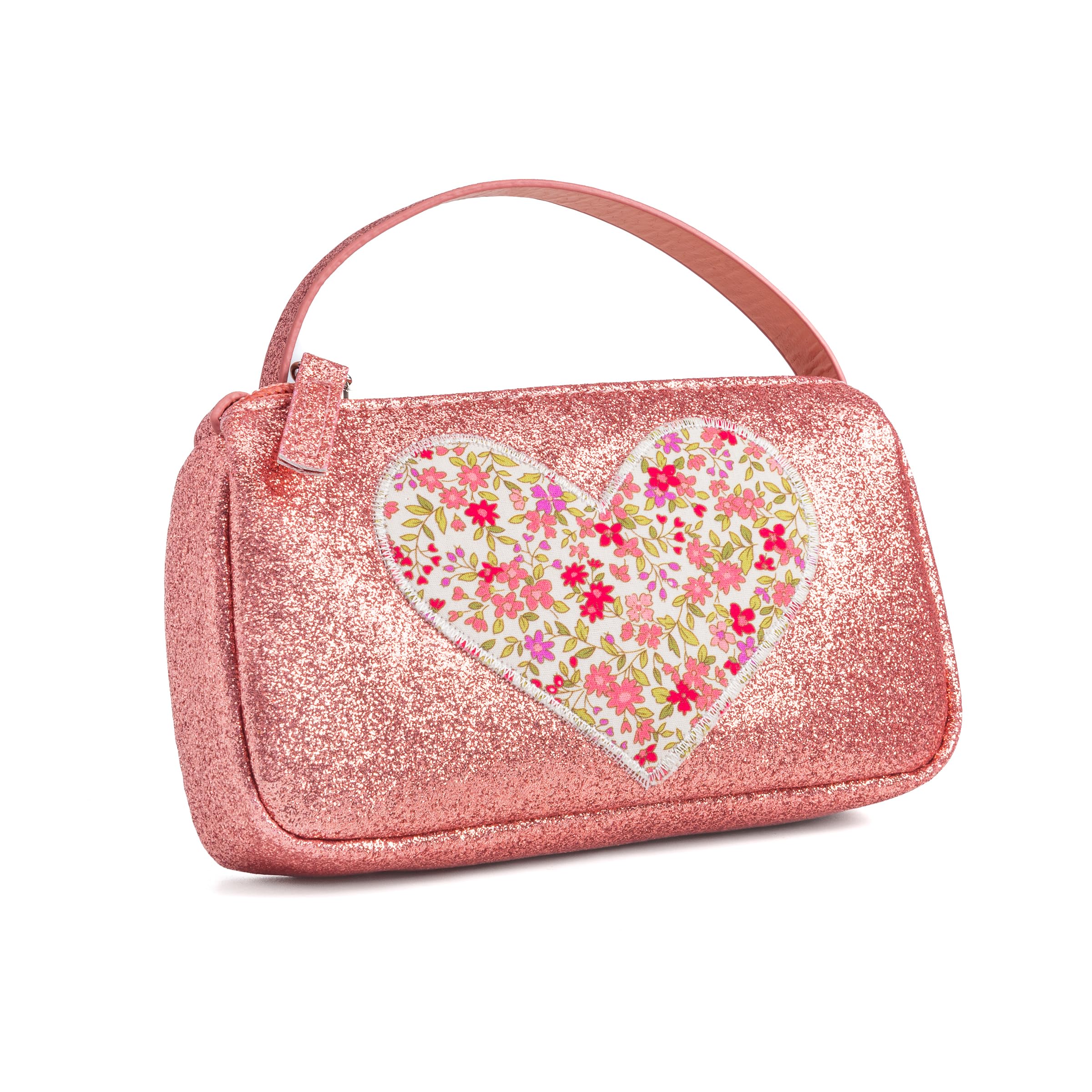 Sparkly Glitter Heart Purse for Little Girls (Ages 3–8, Toddlers) Cute and Stylish Design, Premium Quality