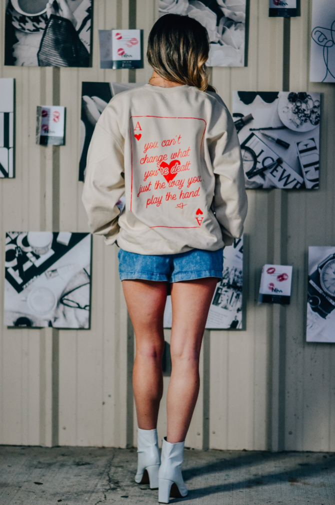 Queen of Hearts Sweatshirt
