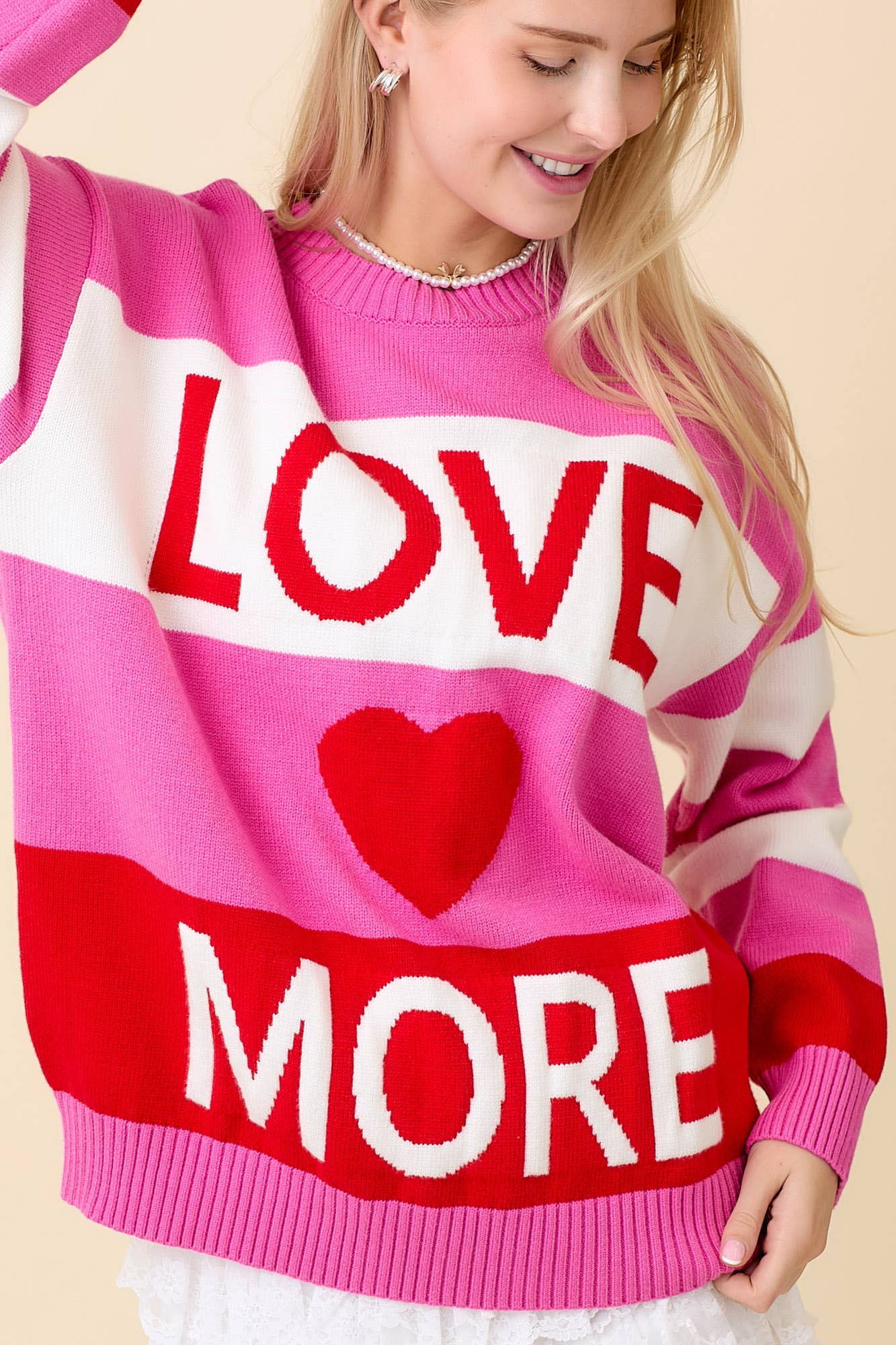 Valentine LOVE MORE Sweater