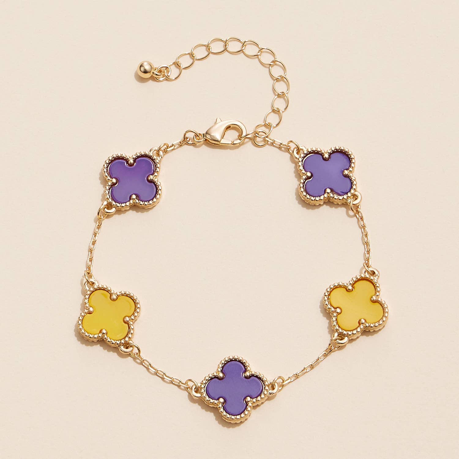 Flower Charms Basic Bracelet