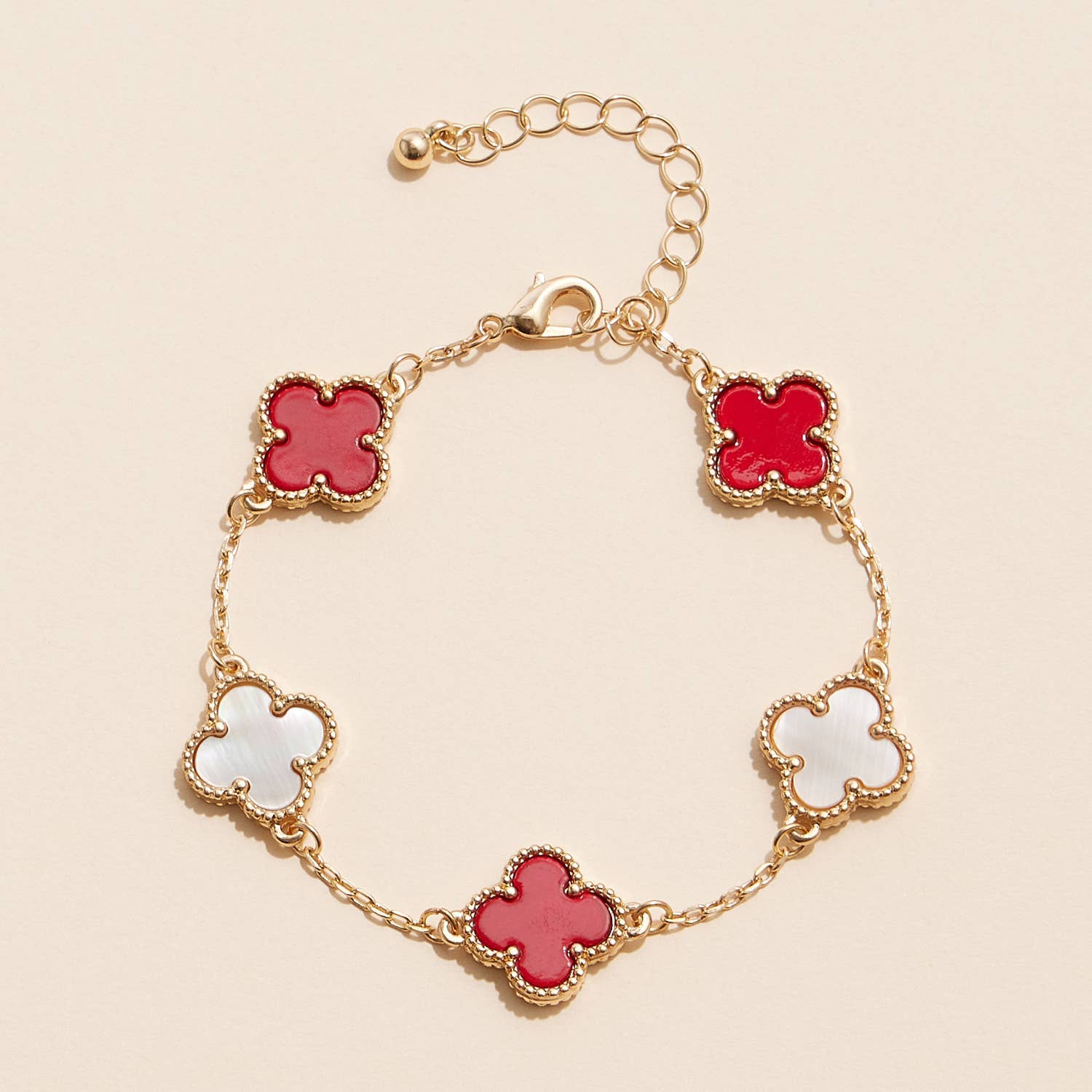 Flower Charms Basic Bracelet