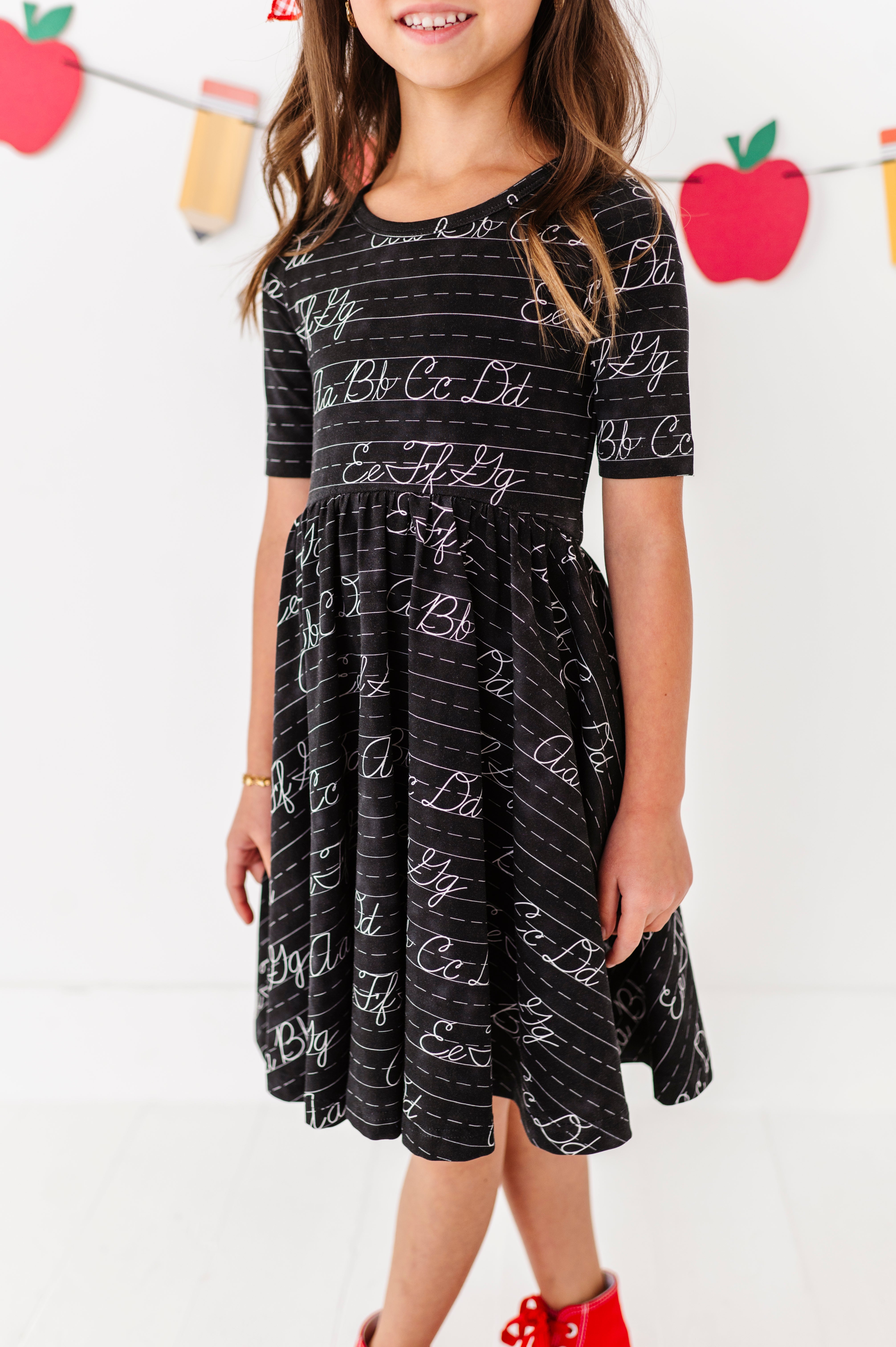 Chalkboard Twirl Dress