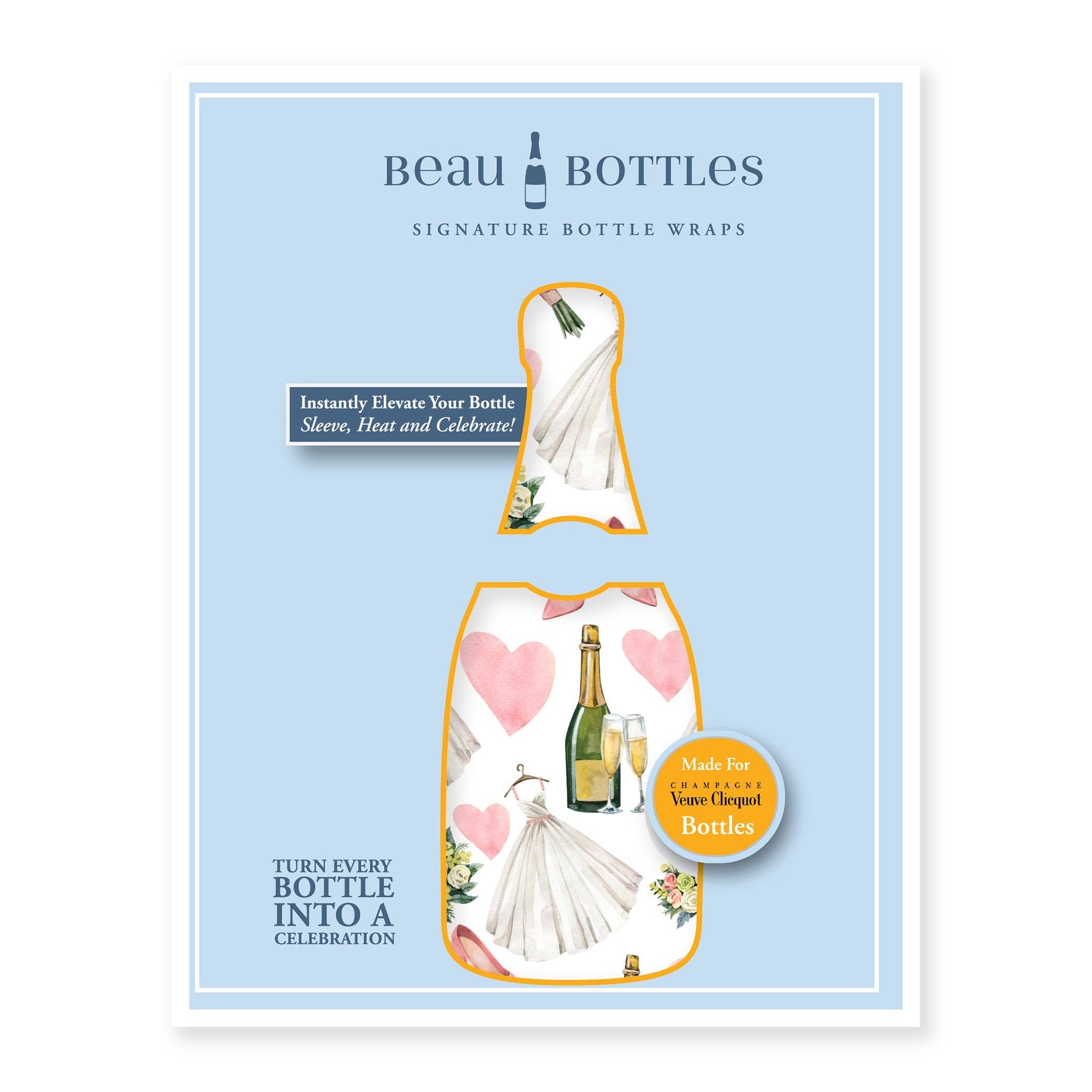 Beau Bottles Wedding Romance - Champagne Collection