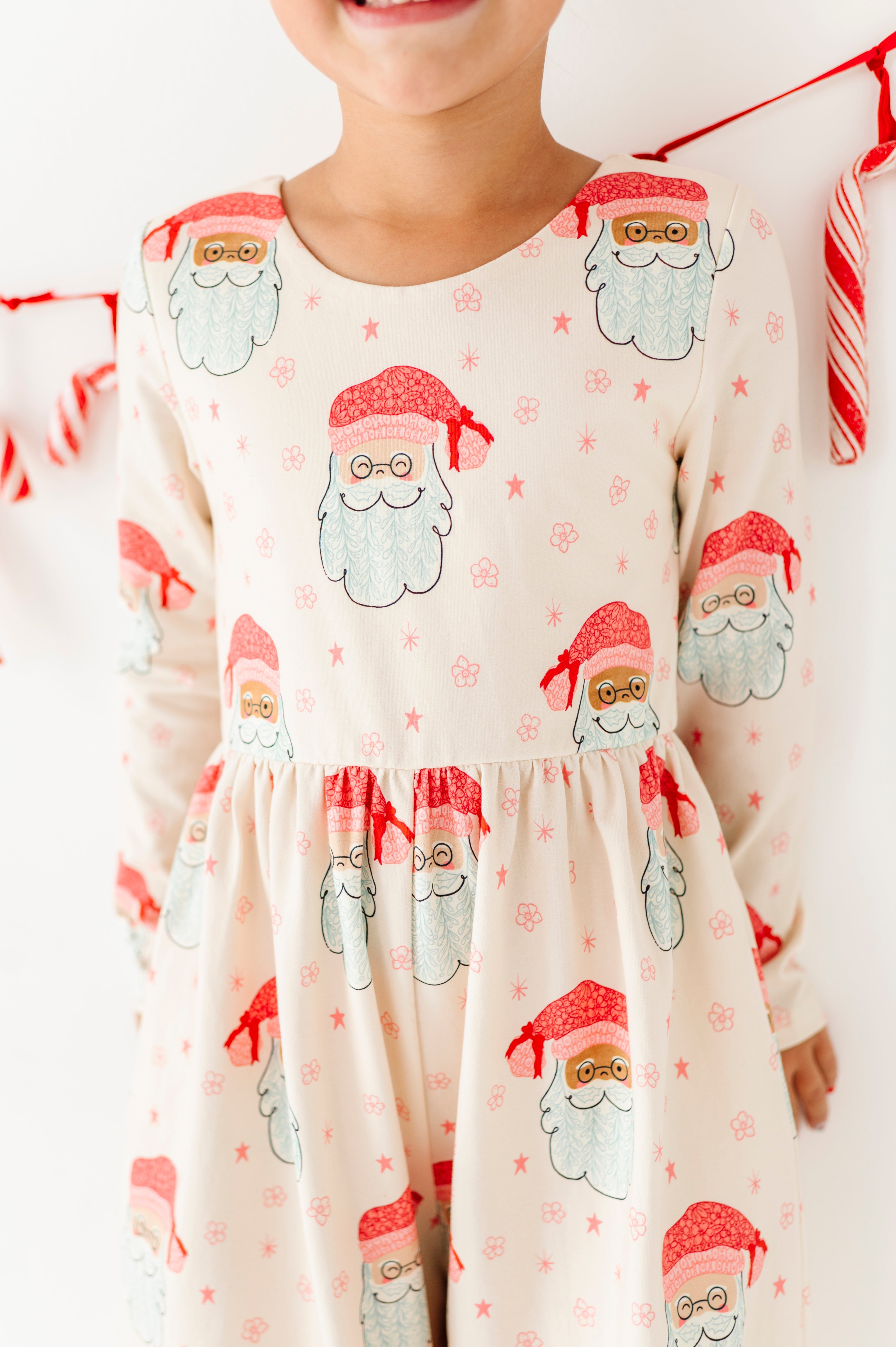 Pink Santas Romper | ROMPER