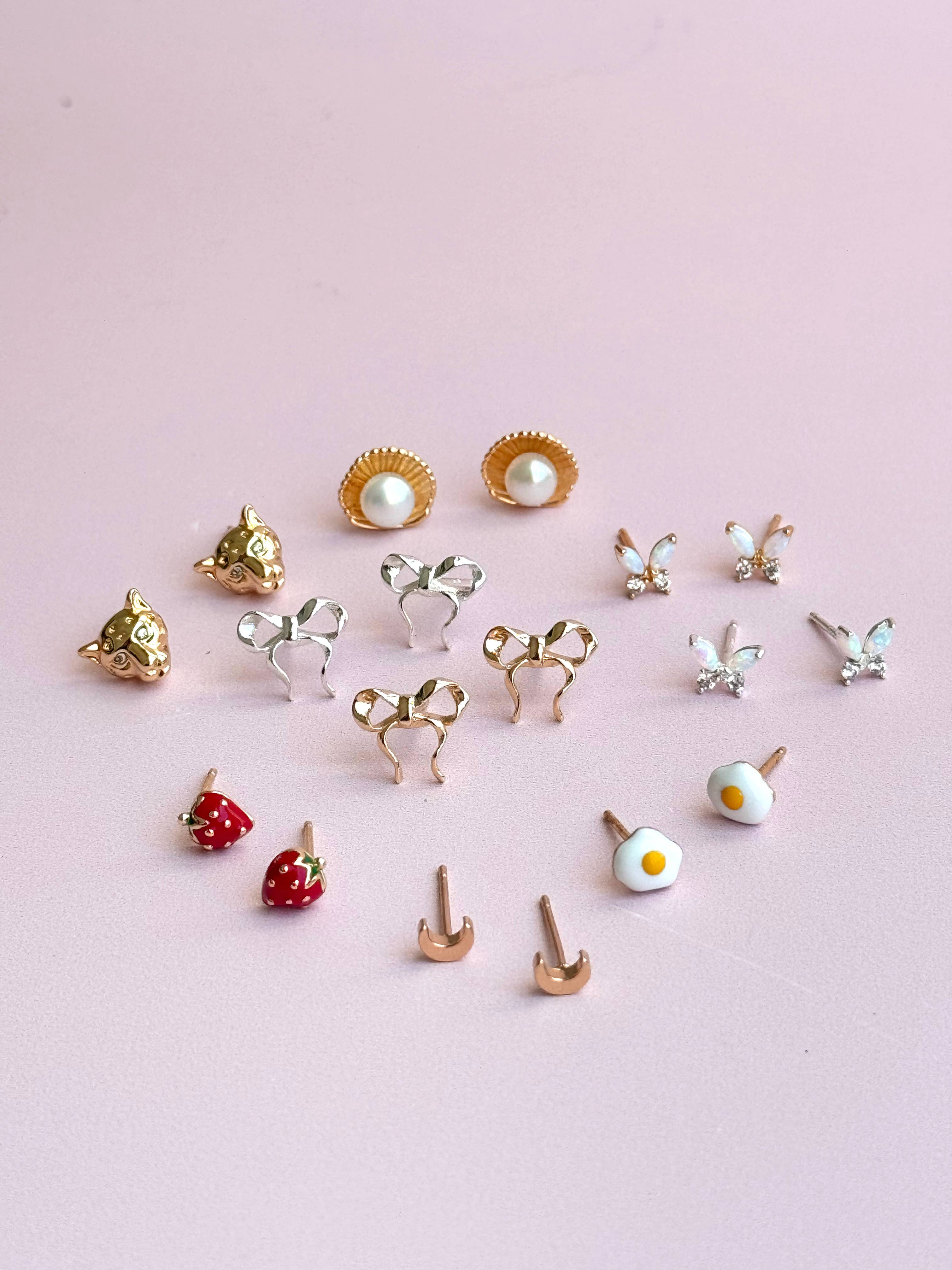 Shell & Pearl Studs