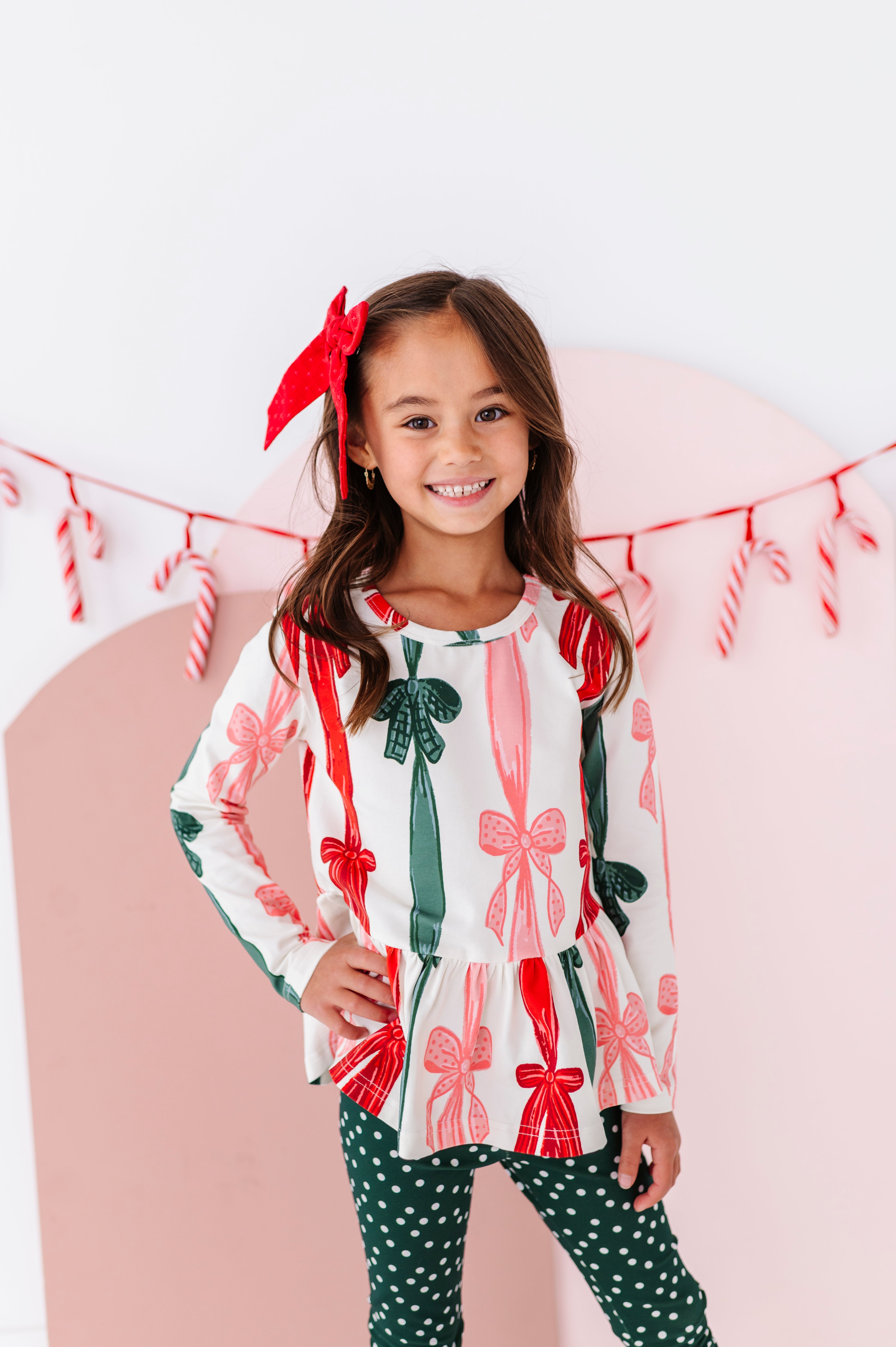 Wrapping Bows Top | PEPLUM￼