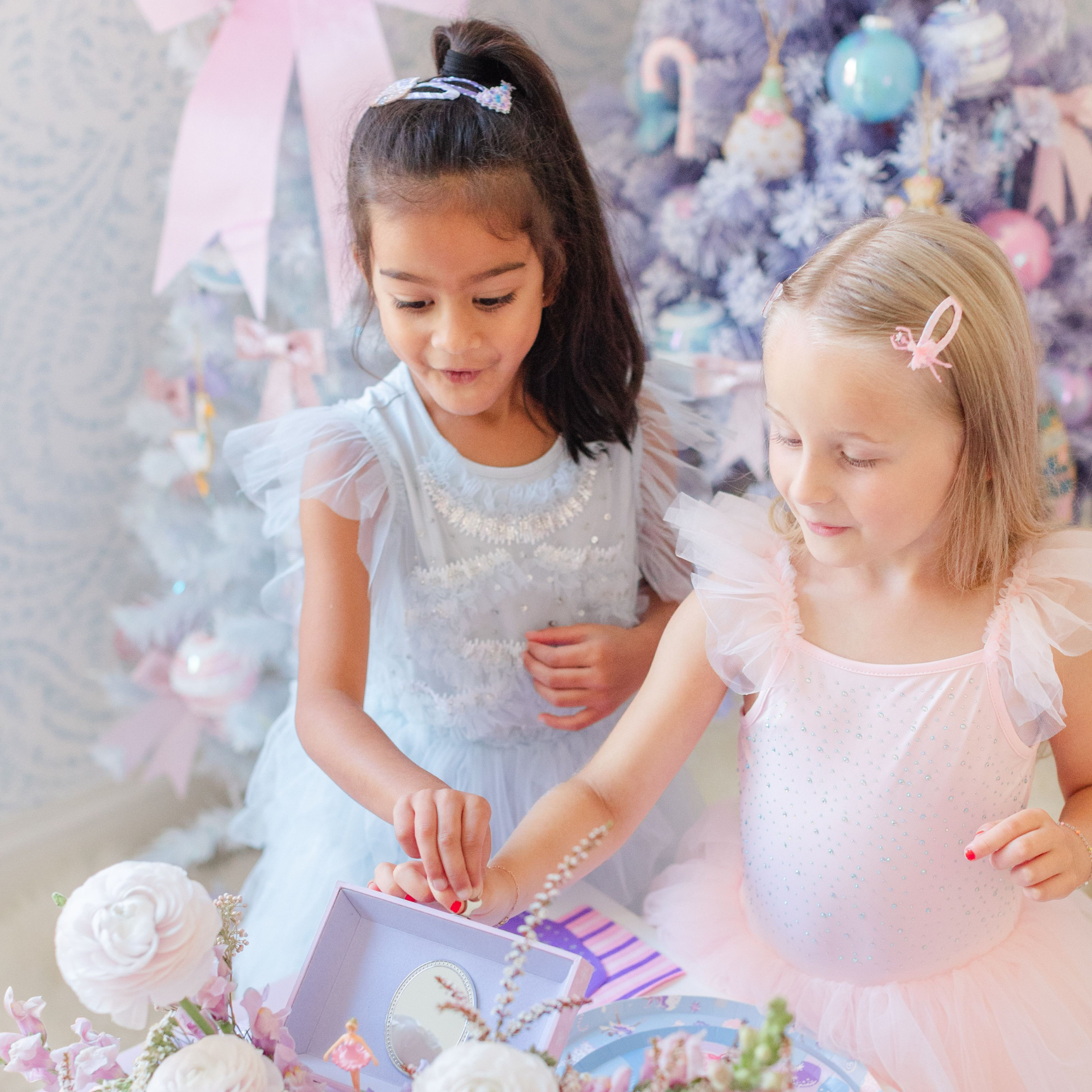 Sugarplum Ballet Nutcracker & Ballerina Hair Clip Set