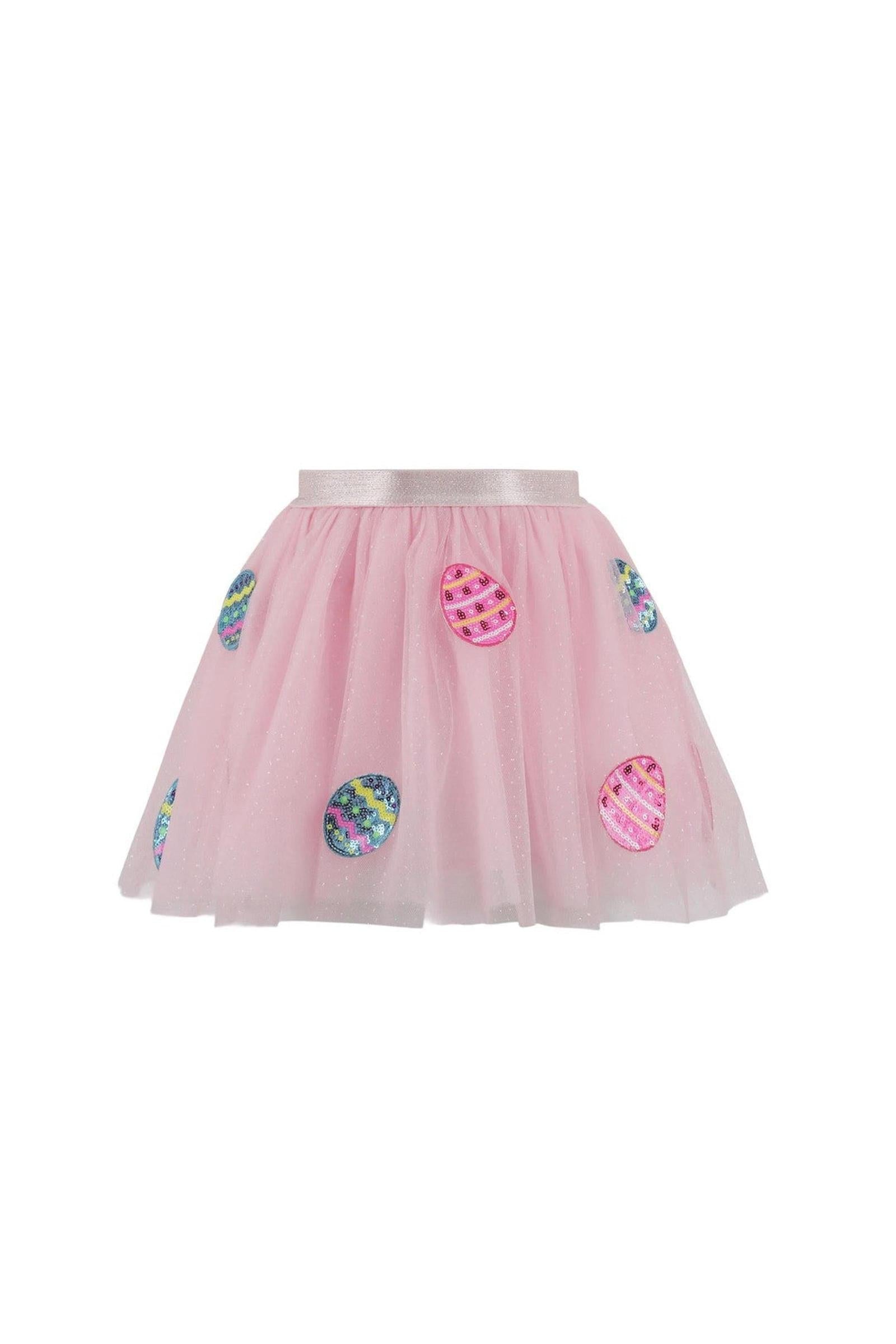Patched Easter Tulle Skirt