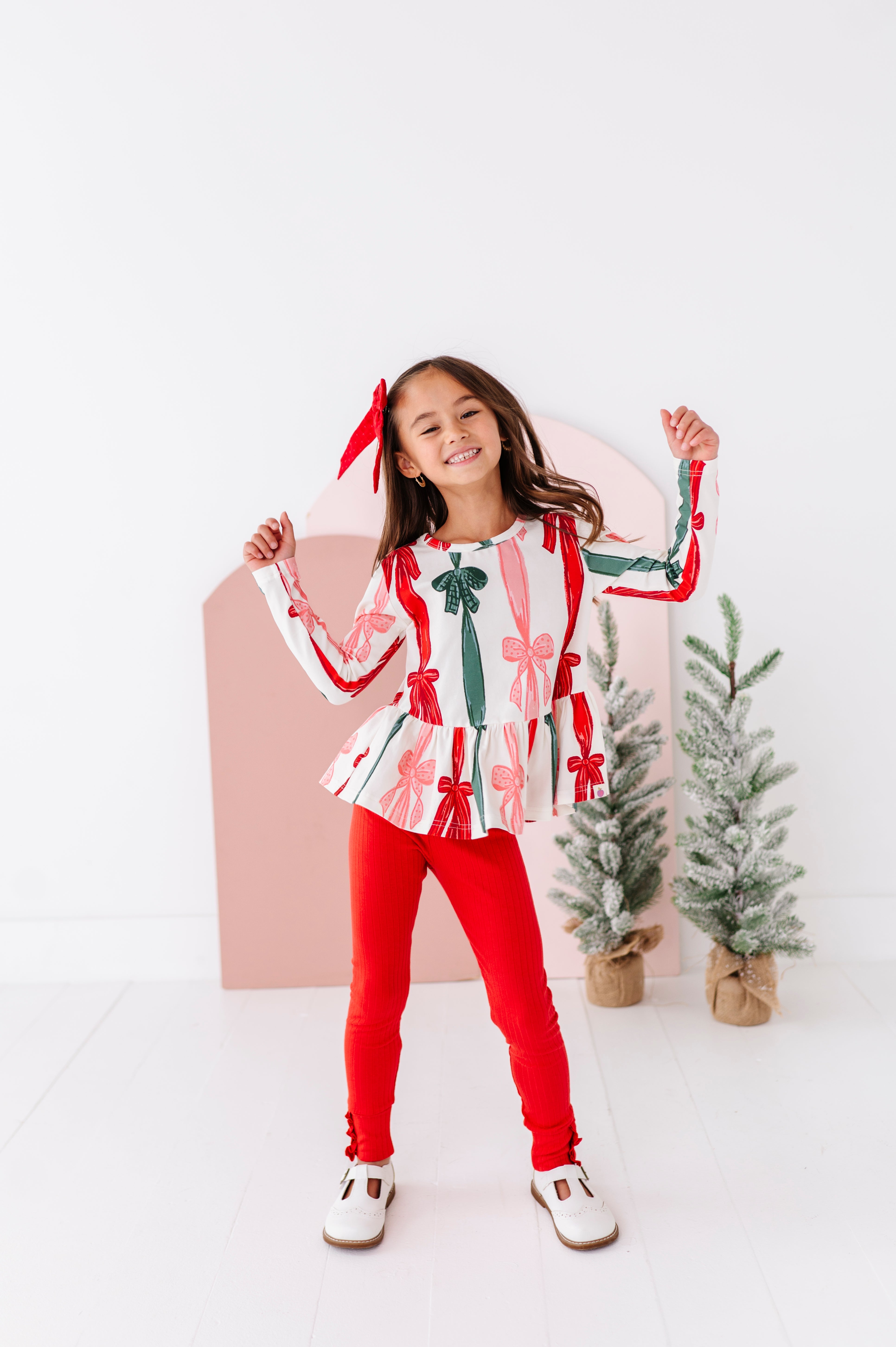 Wrapping Bows Top | PEPLUM￼