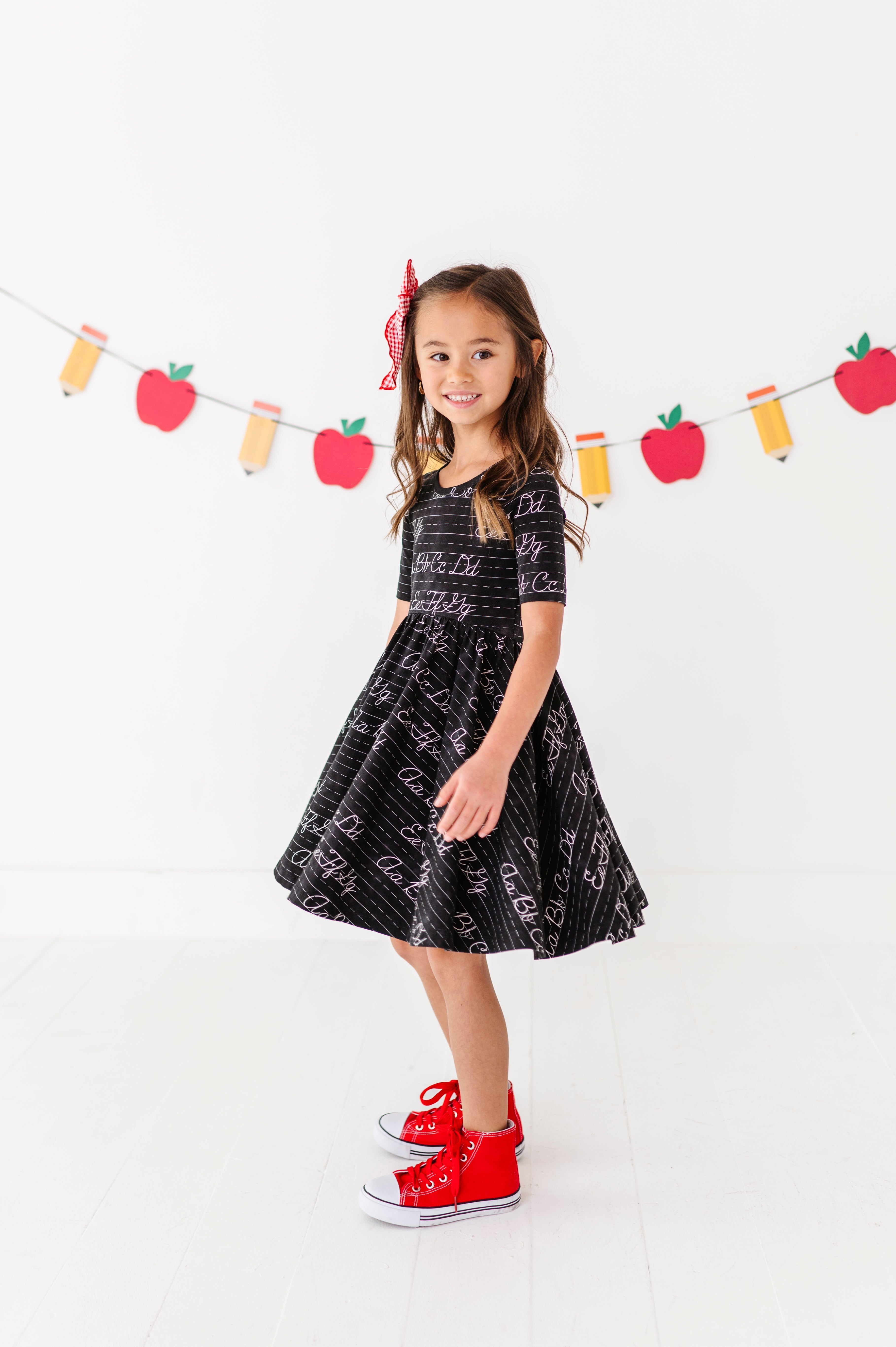 Chalkboard Twirl Dress