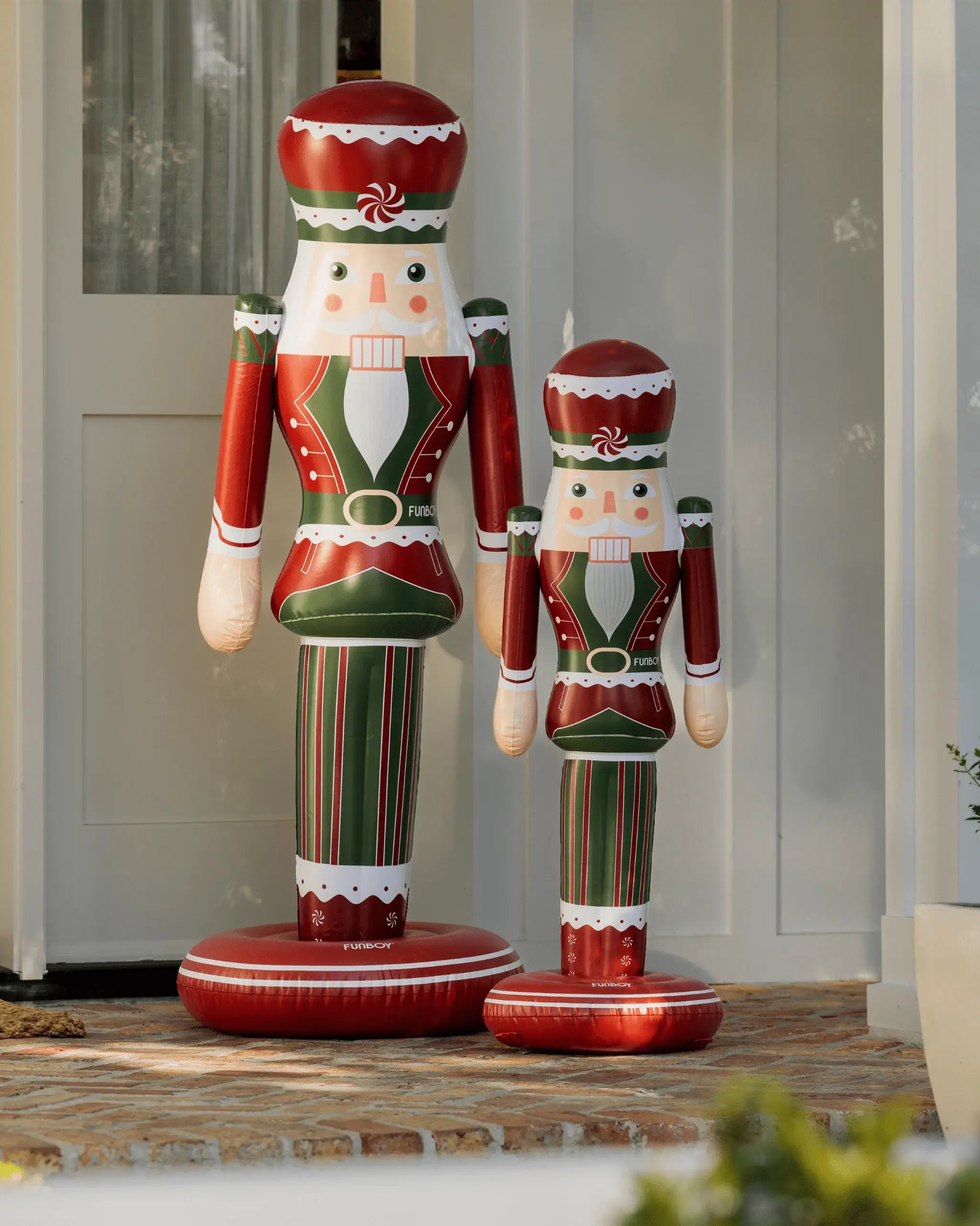 Peppermint Inflatable Nutcracker - 3.5 ft