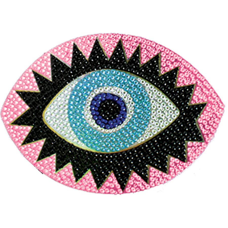 Eye Rhinestone Decals Large
