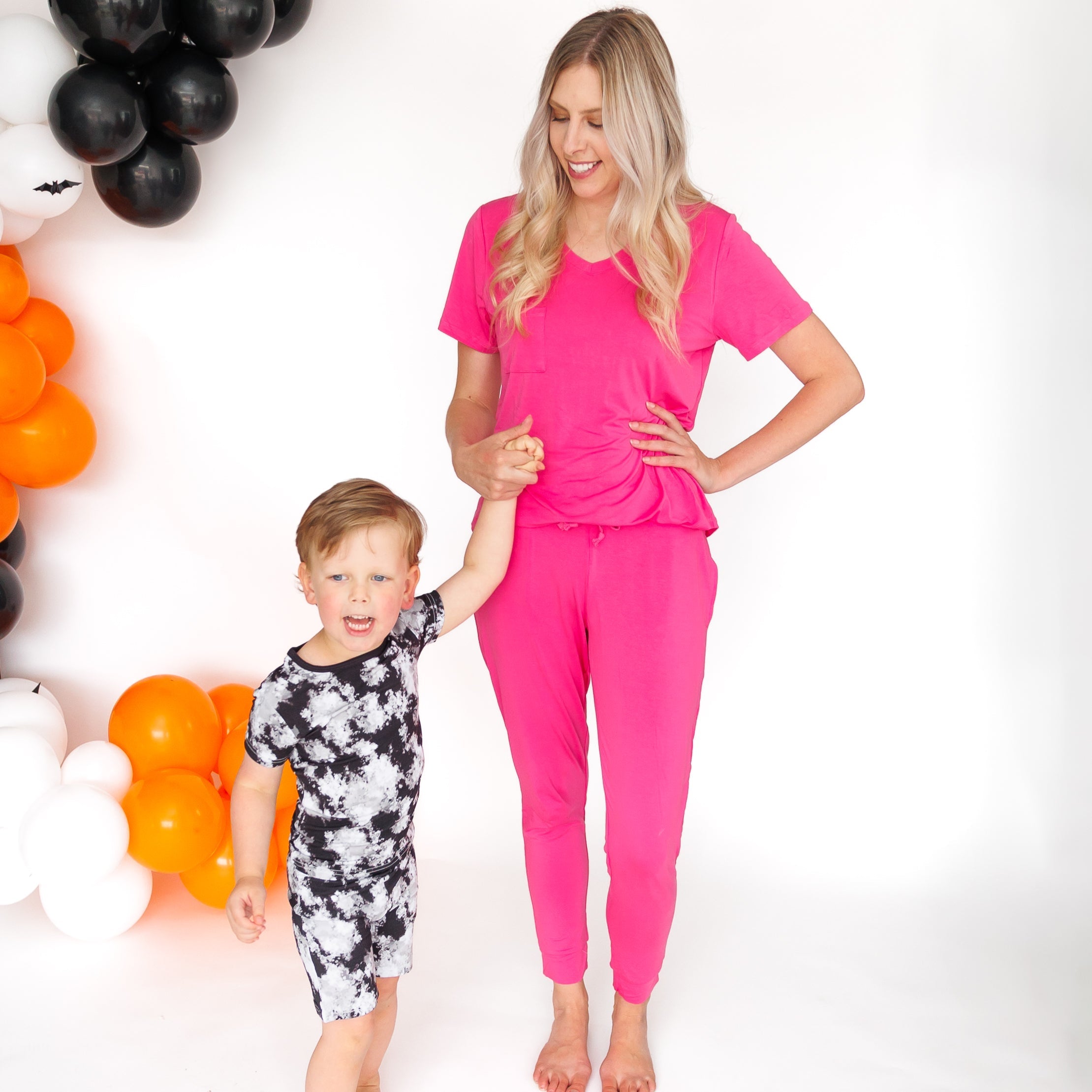 MAMA JOGGERS- Bubblegum - Bexa Boutique