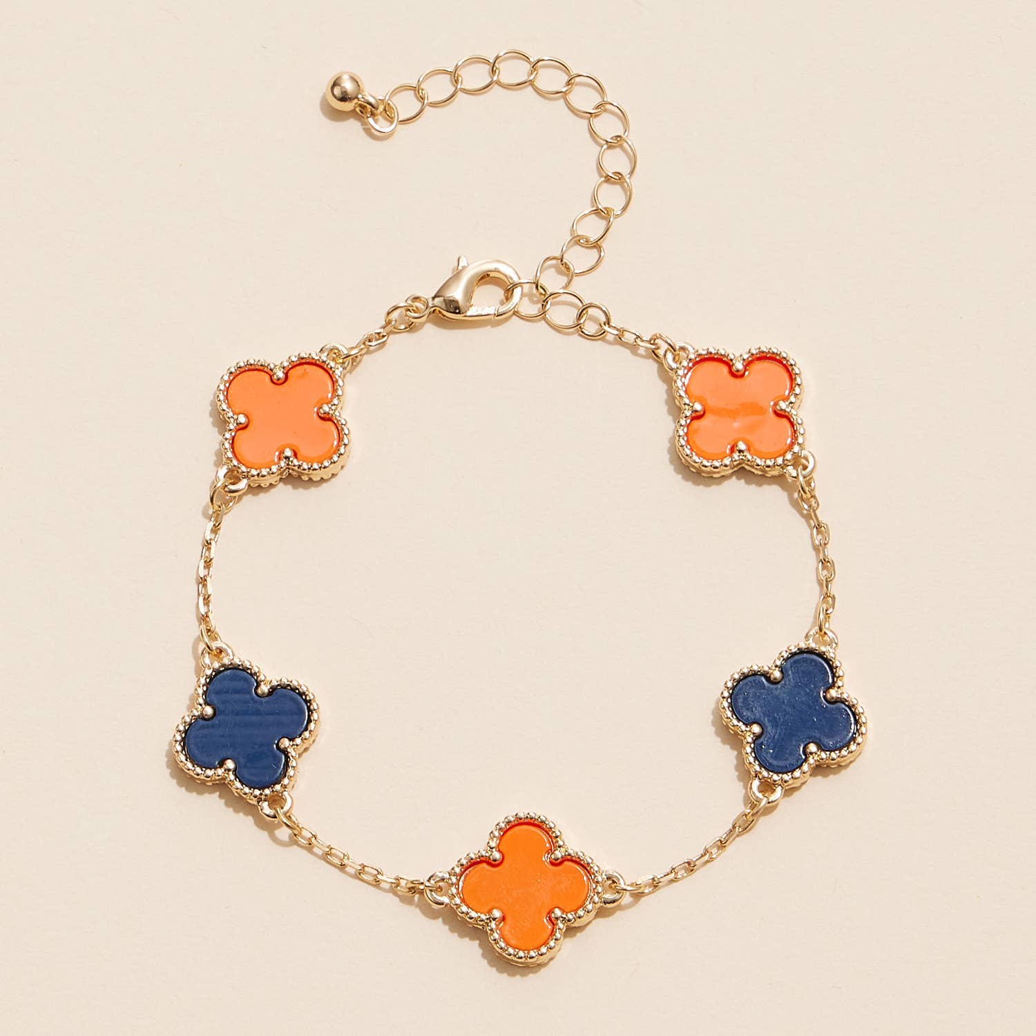 Flower Charms Basic Bracelet