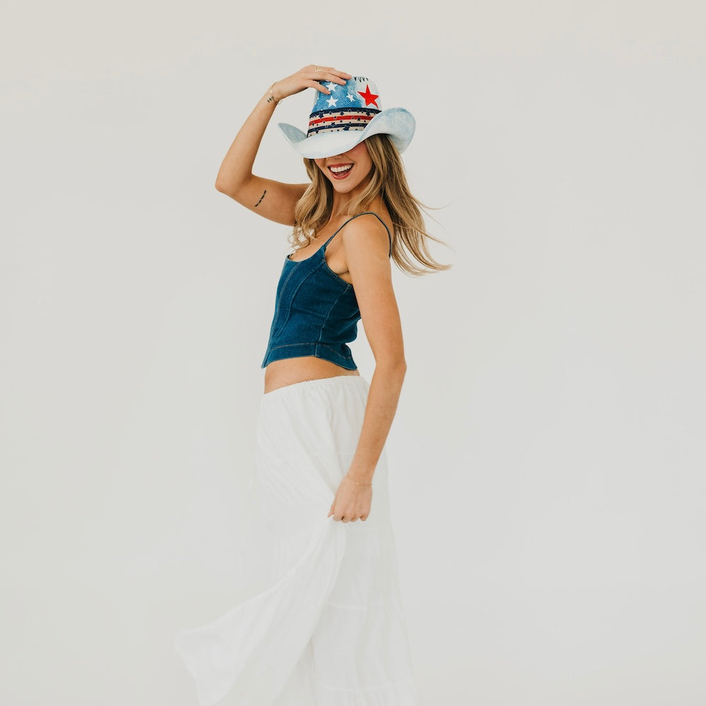 All-American Cowboy Hat - Bexa Boutique