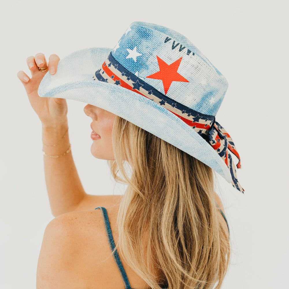 All-American Cowboy Hat - Bexa Boutique