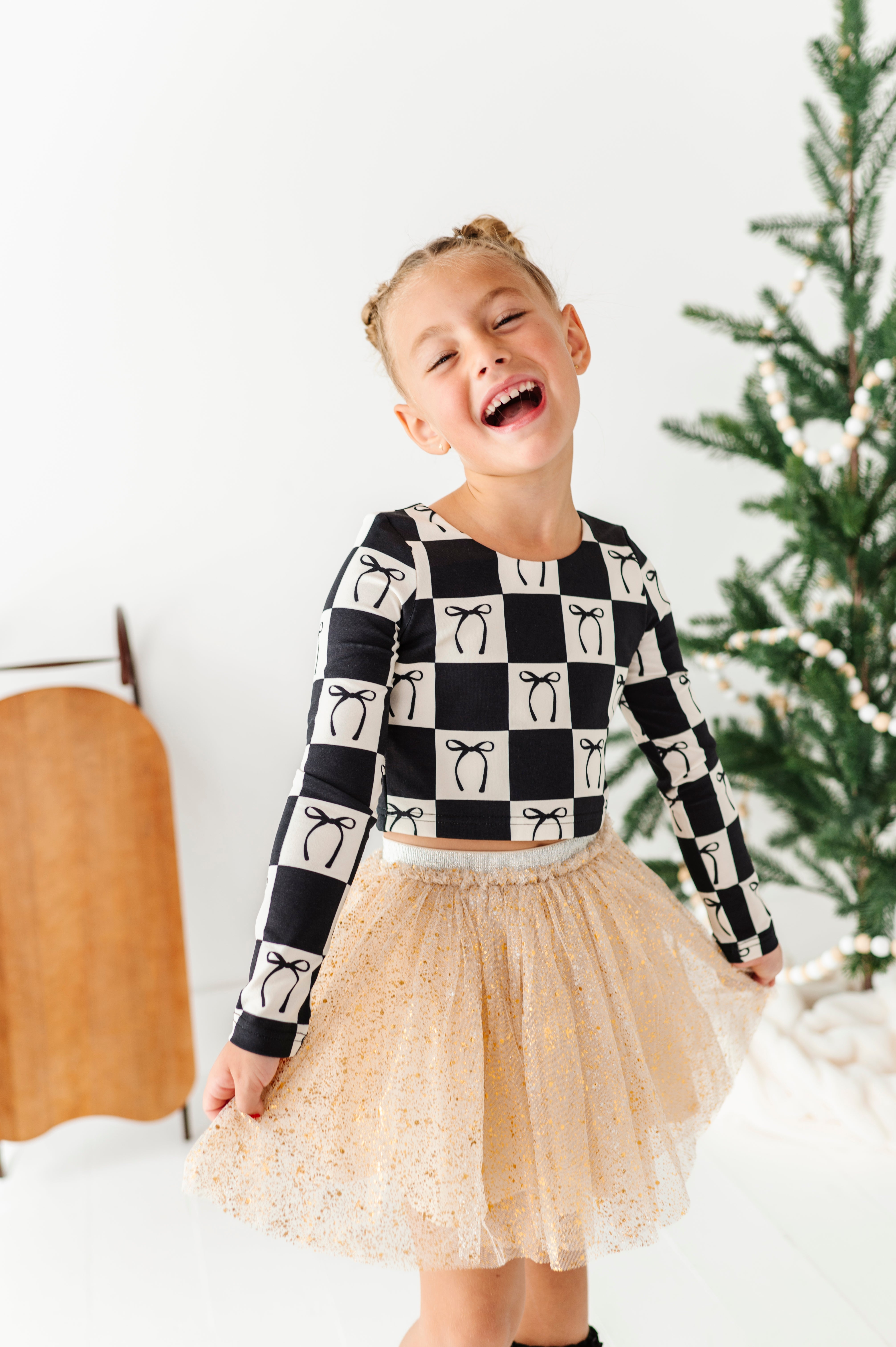 Gold Shimmer Skort | MESH Skort