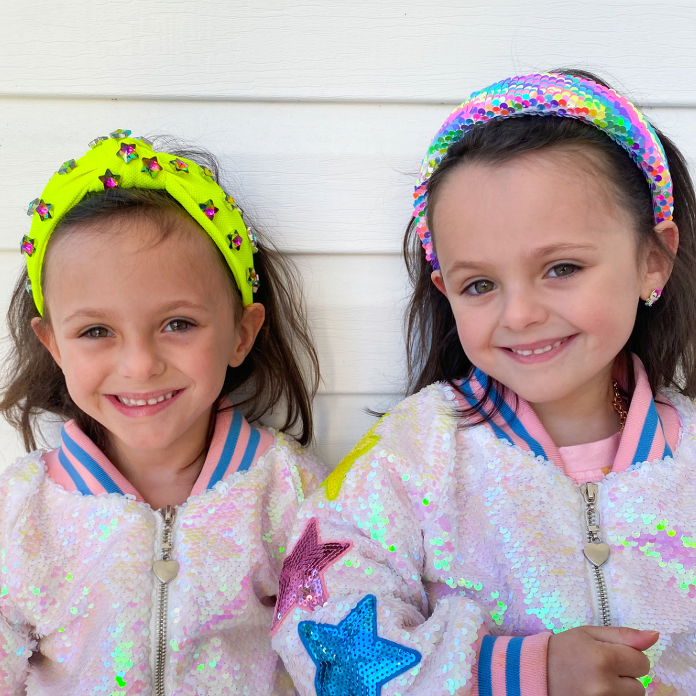 Bright Green Star Headband