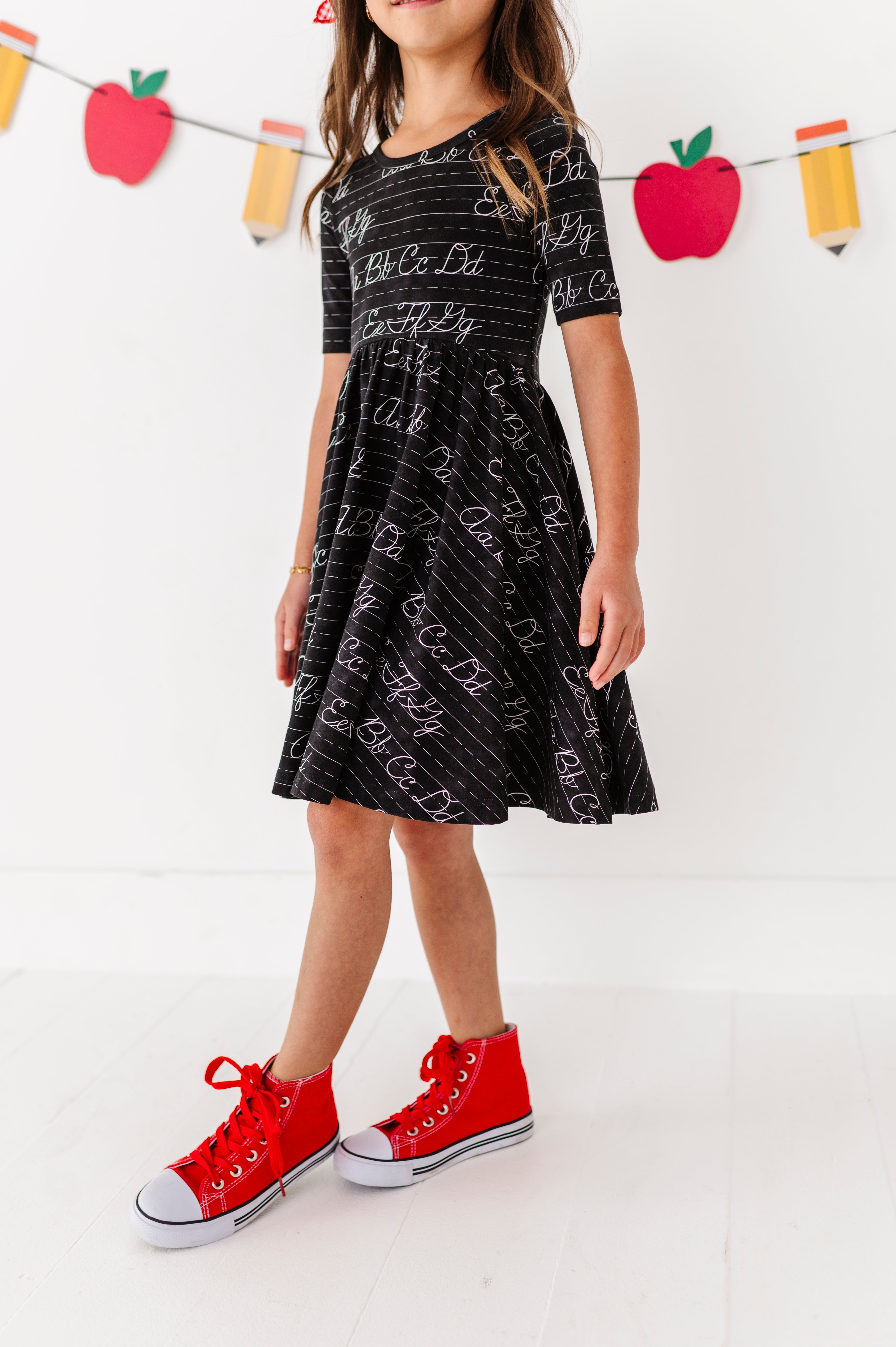 Chalkboard Twirl Dress