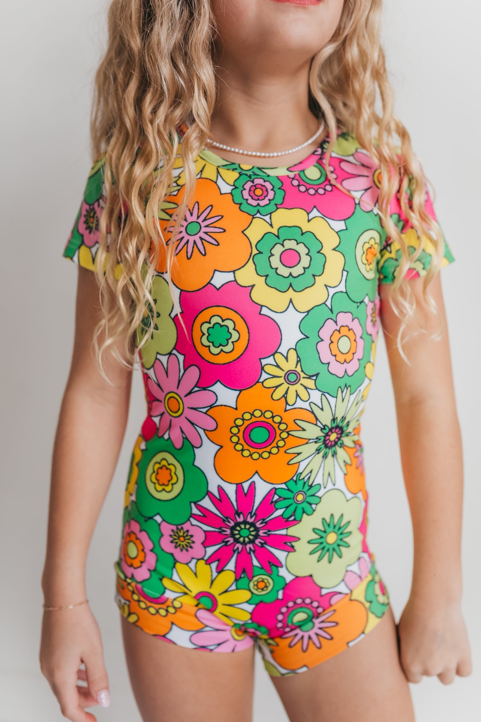 Bright Modern Shortie Leotard