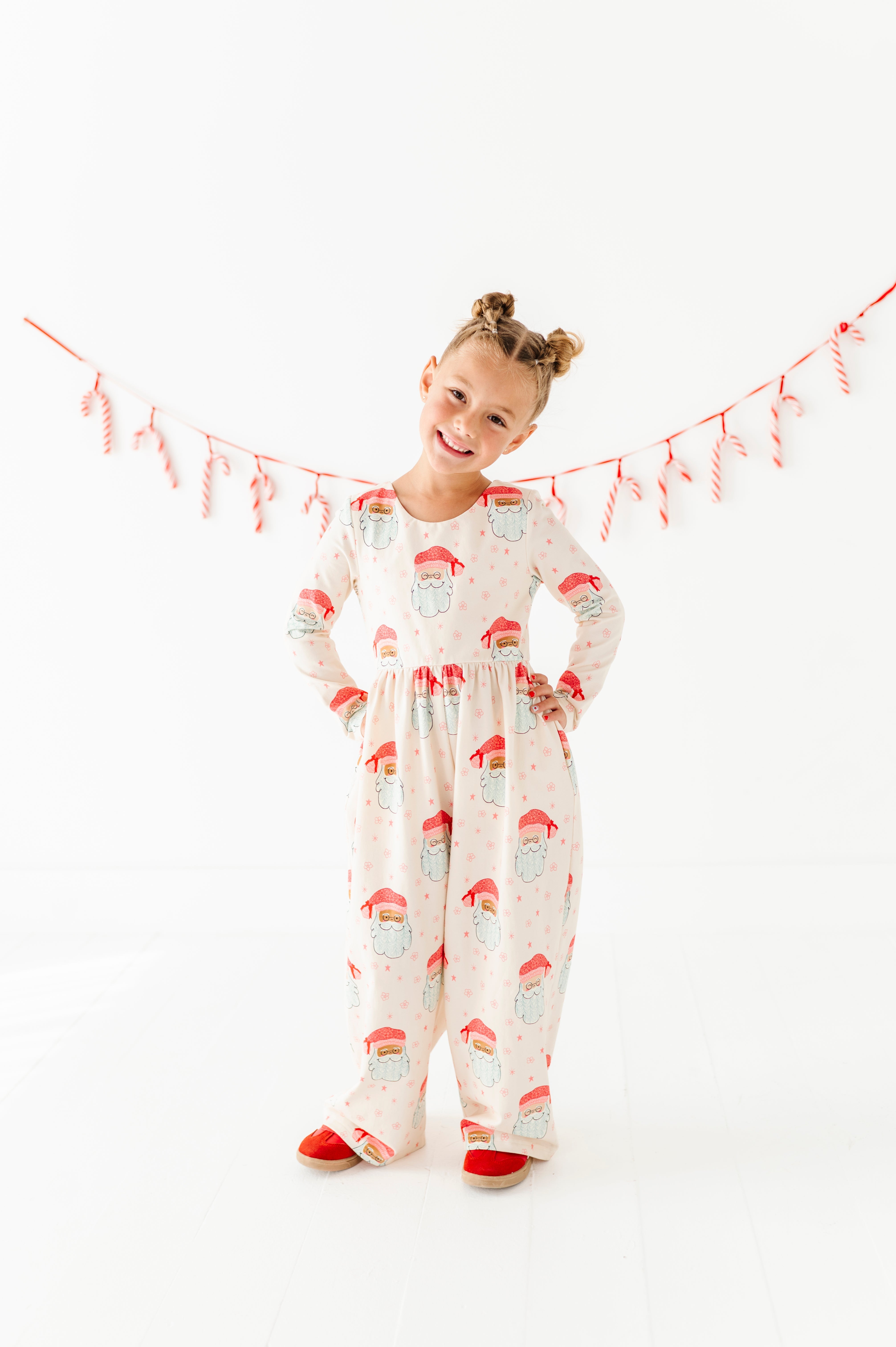 Pink Santas Romper | ROMPER