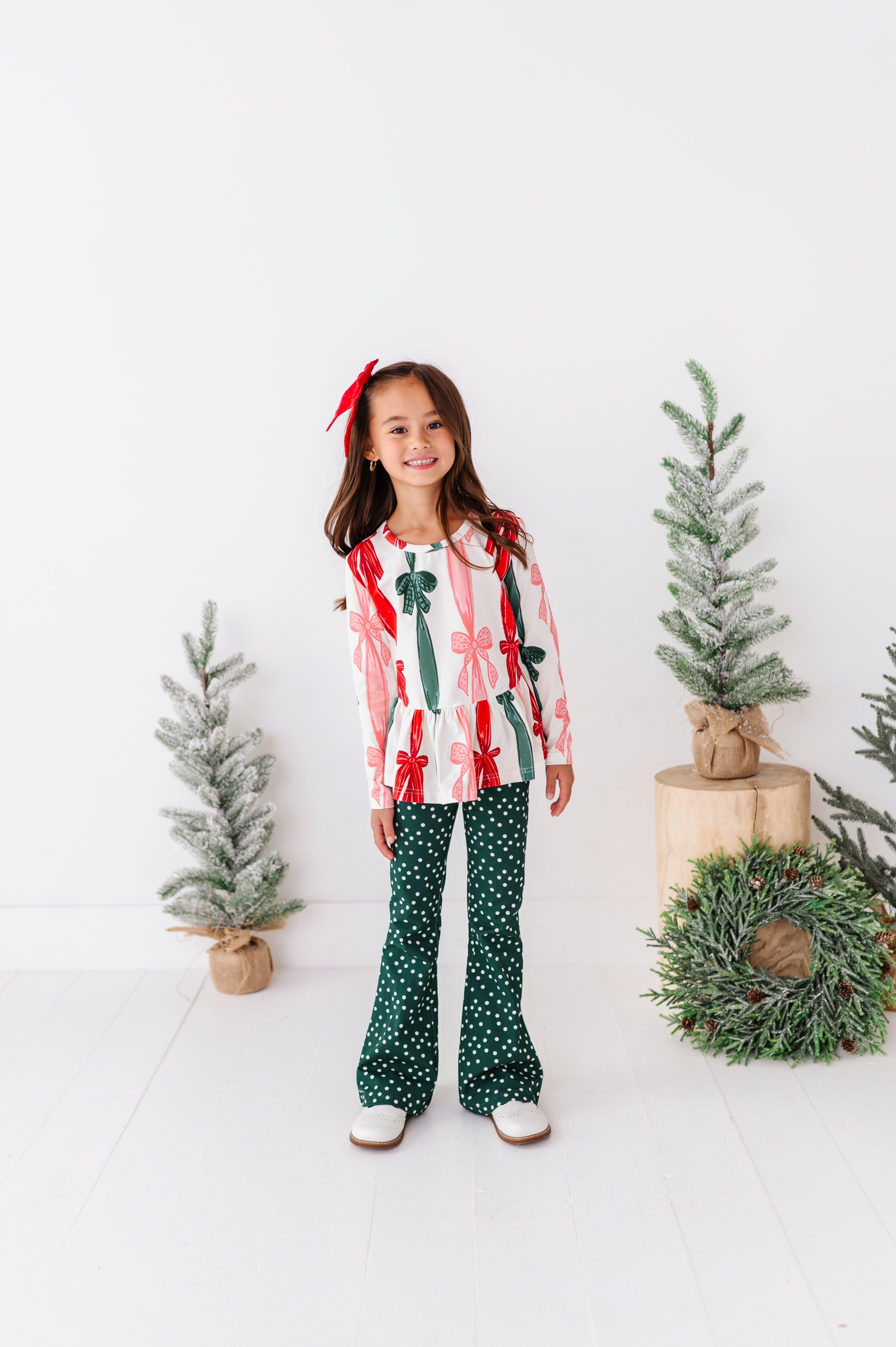 Wrapping Bows Top | PEPLUM￼