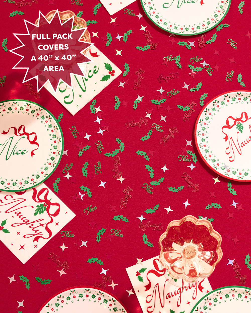 Naughty or Nice Confetti - 200 pc confetti - Bexa Boutique