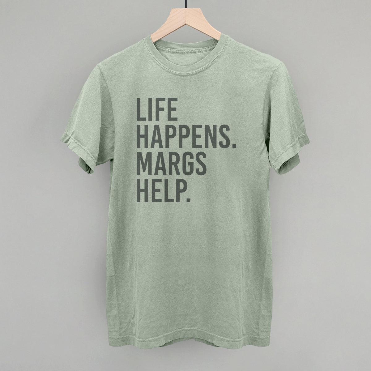 Life Happens Margs Help - Tee, Natural - Bexa Boutique