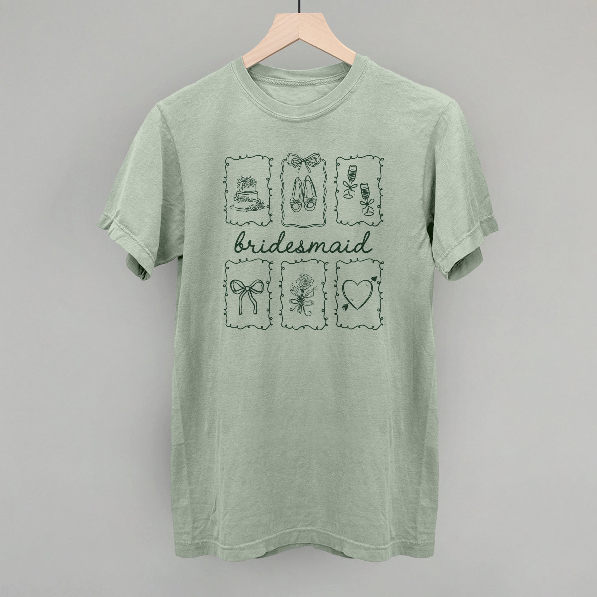 Bridesmaid Doodles - Sweatshirt, Oatmeal - Bexa Boutique