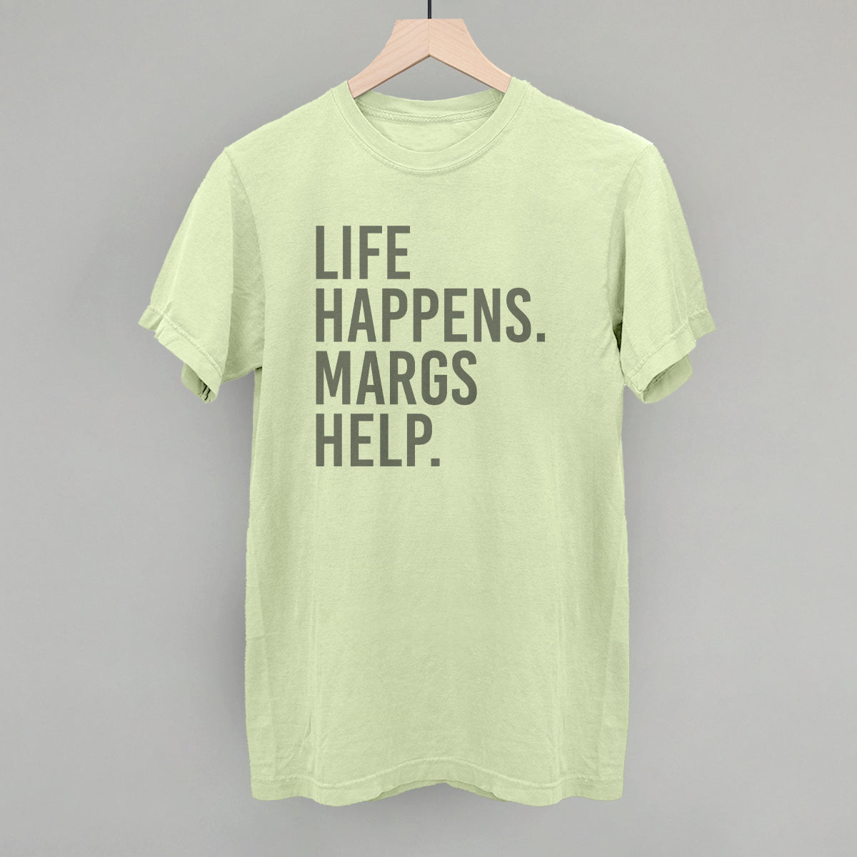 Life Happens Margs Help - Tee, Natural - Bexa Boutique