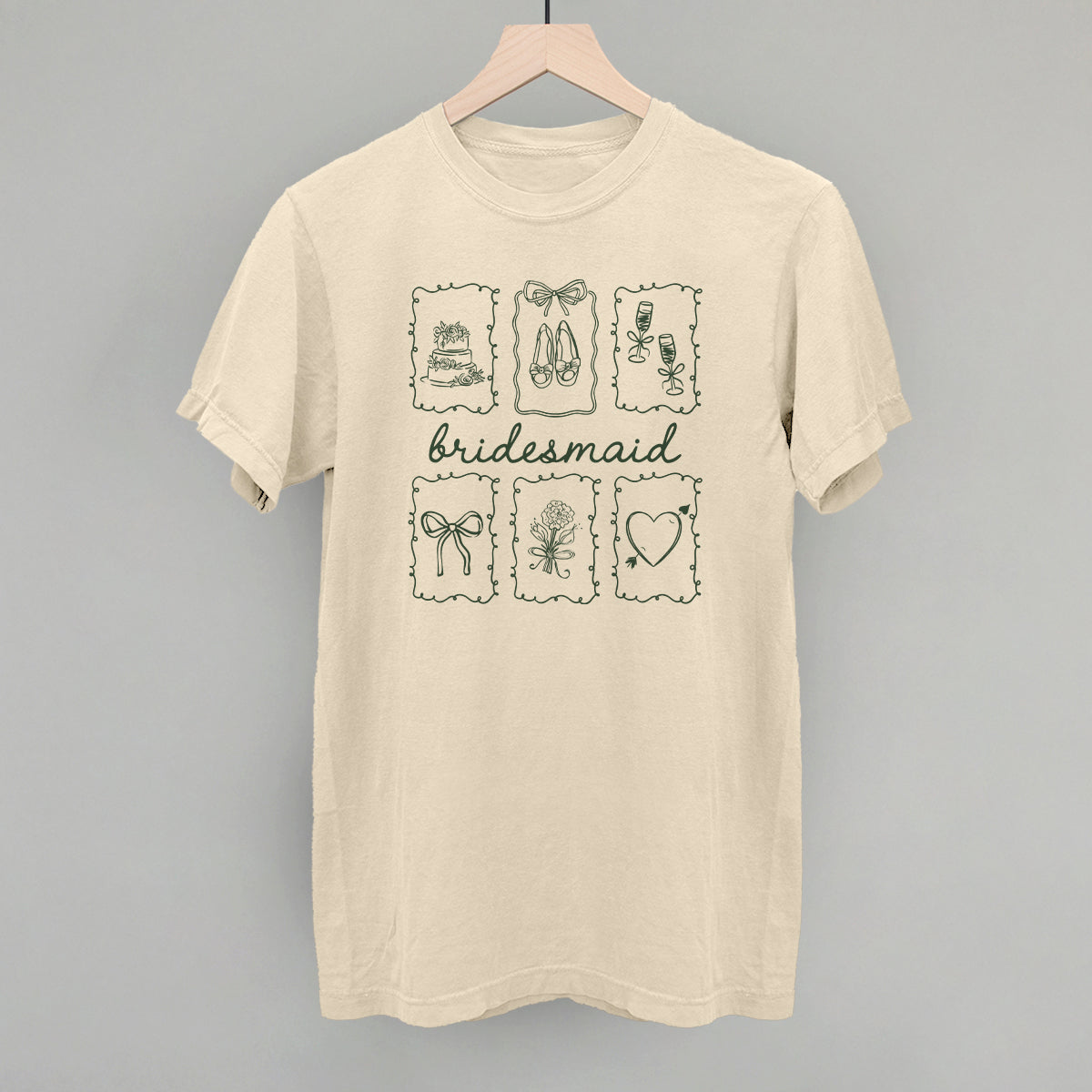 Bridesmaid Doodles - Sweatshirt, Oatmeal - Bexa Boutique