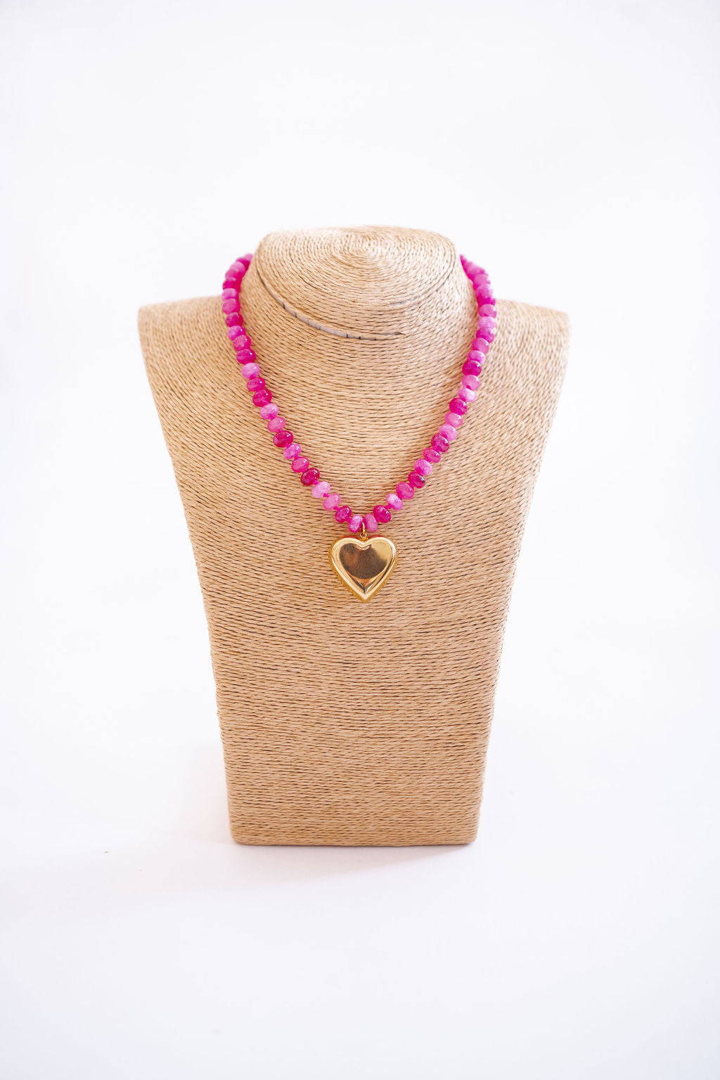 Macie Beaded Necklace - Shell - Bexa Boutique