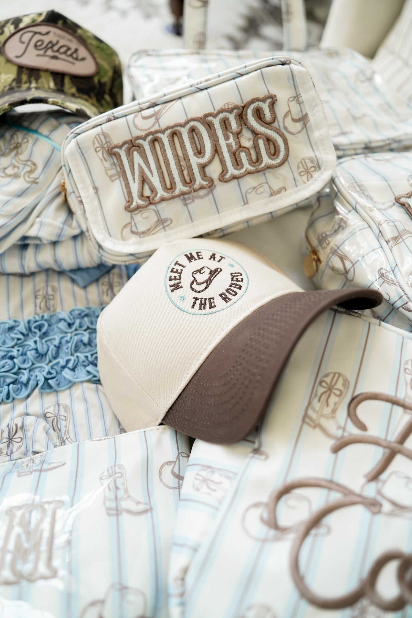 Meet me at the Rodeo - Brown Vintage Trucker Hat - Bexa Boutique