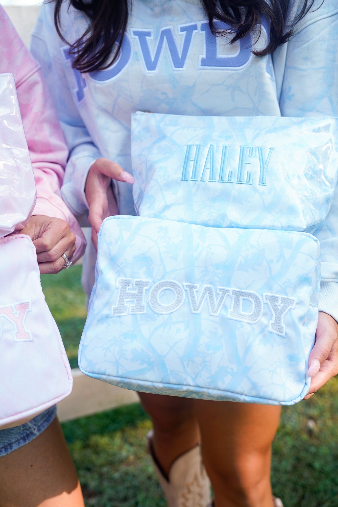 Howdy - Camo XL Bag - Blue Camo - Bexa Boutique