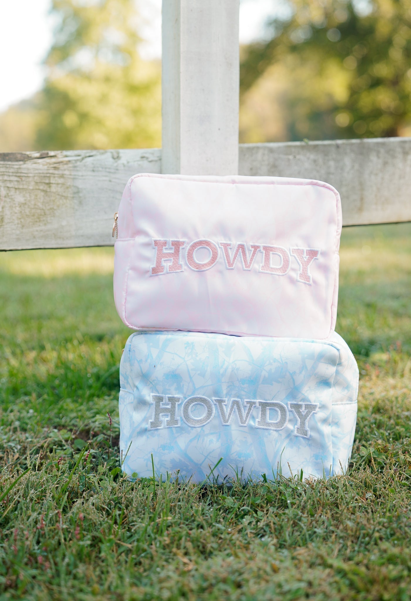 Howdy - Camo XL Bag - Blue Camo - Bexa Boutique