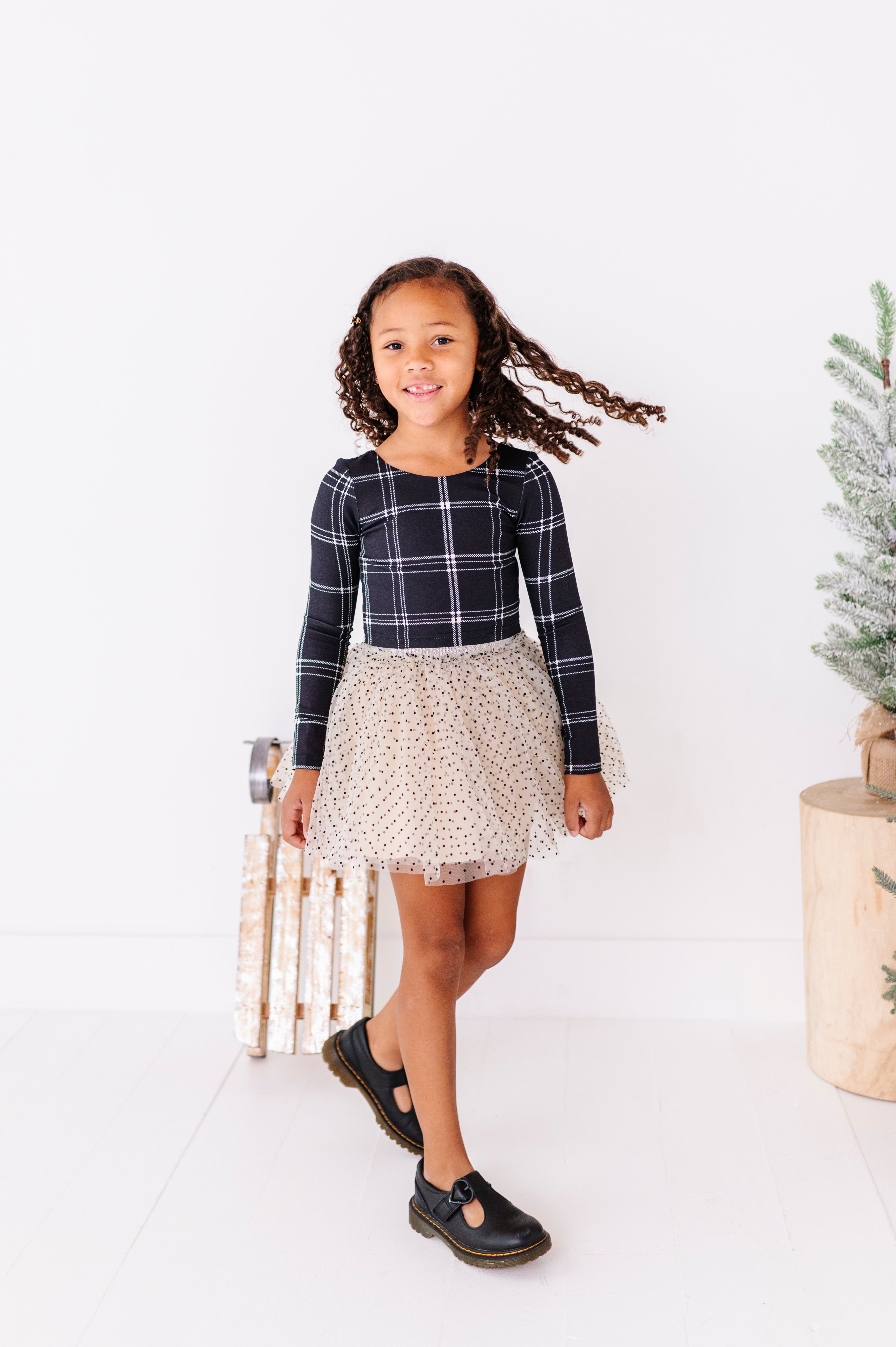 Cream + Dottie Skort | MESH Skort