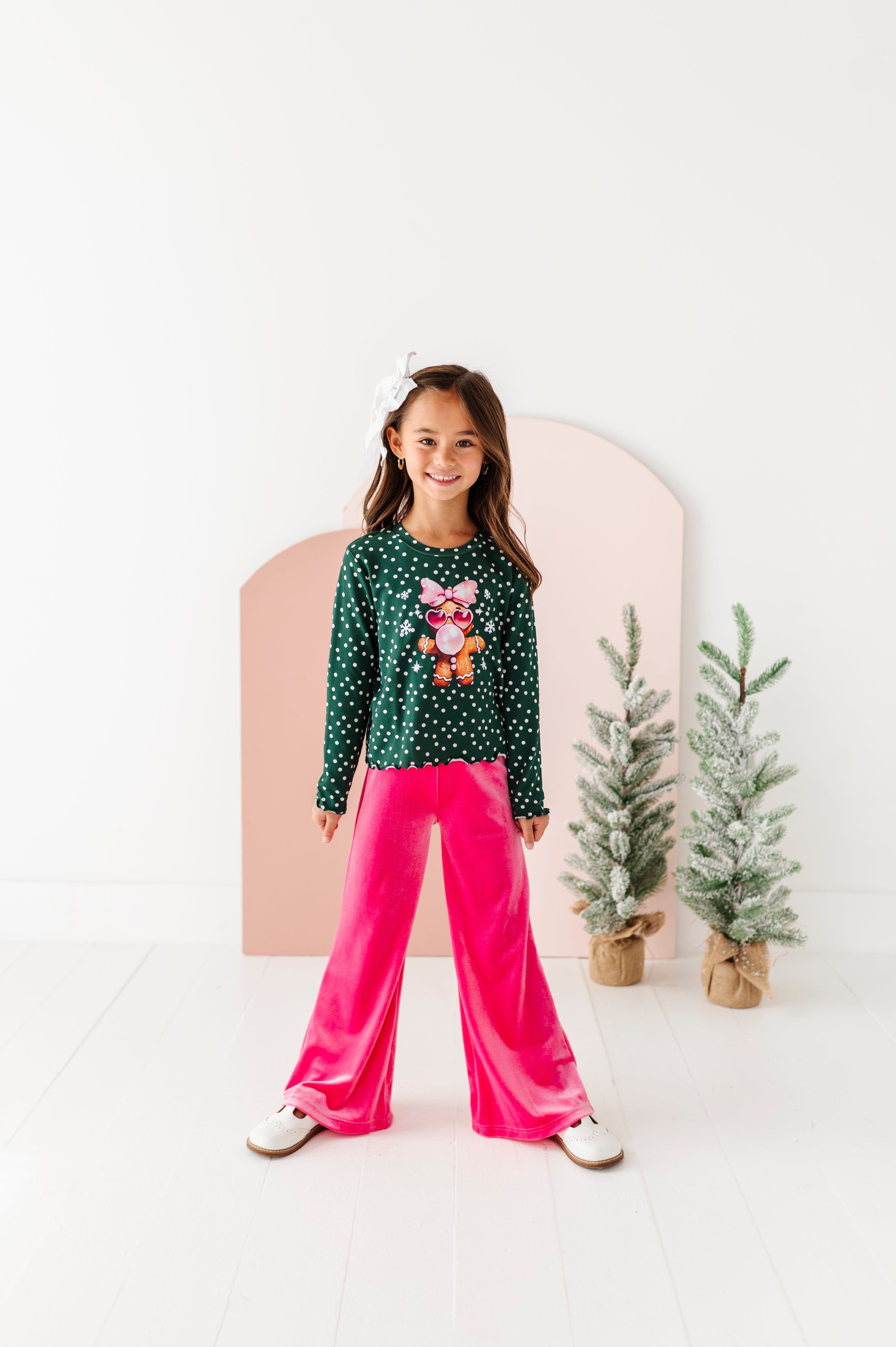 Hot Pink Velvet Pants | Wide-Leg Pants