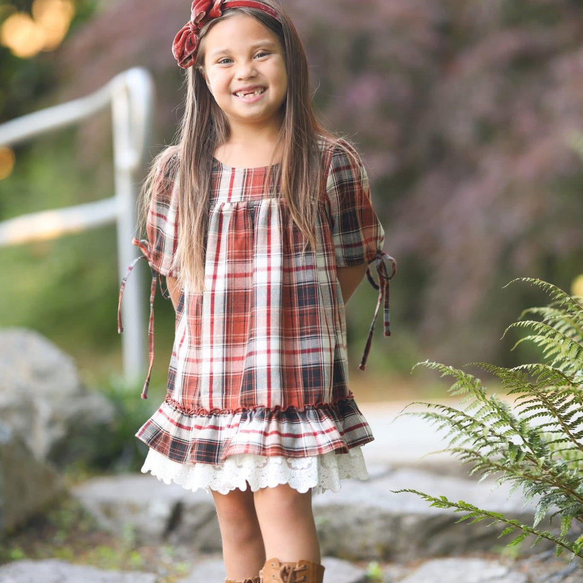 Cinnamon Plaid Indie - Bexa Boutique
