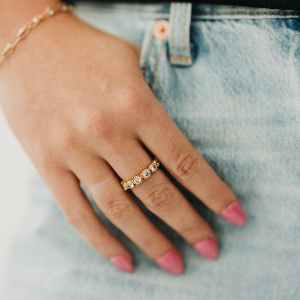 Esme Eternity Ring - WATERPROOF - Bexa Boutique
