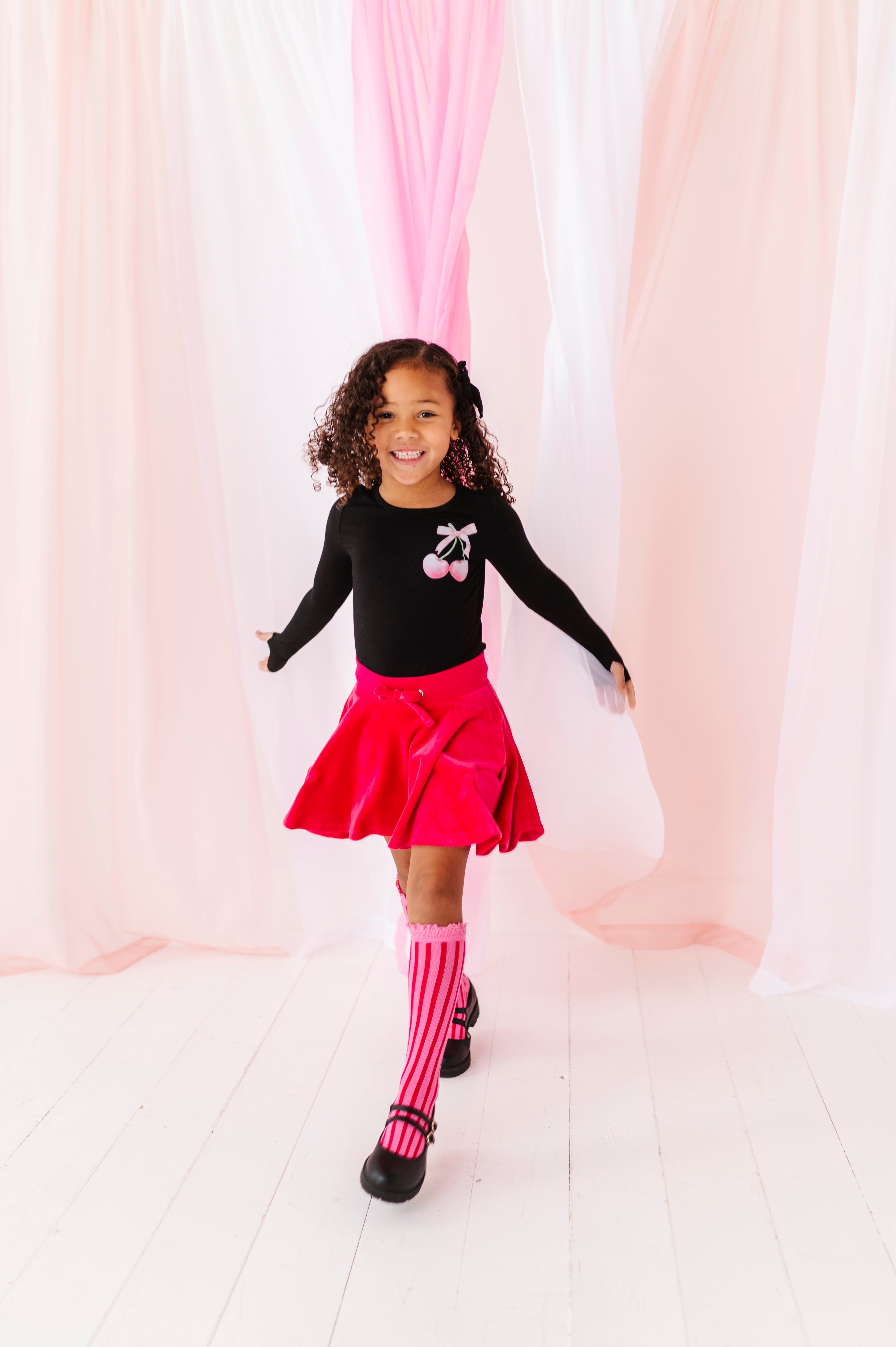 Hot Pink Velour | SKORT (*AS IS*- READ LISTING!)