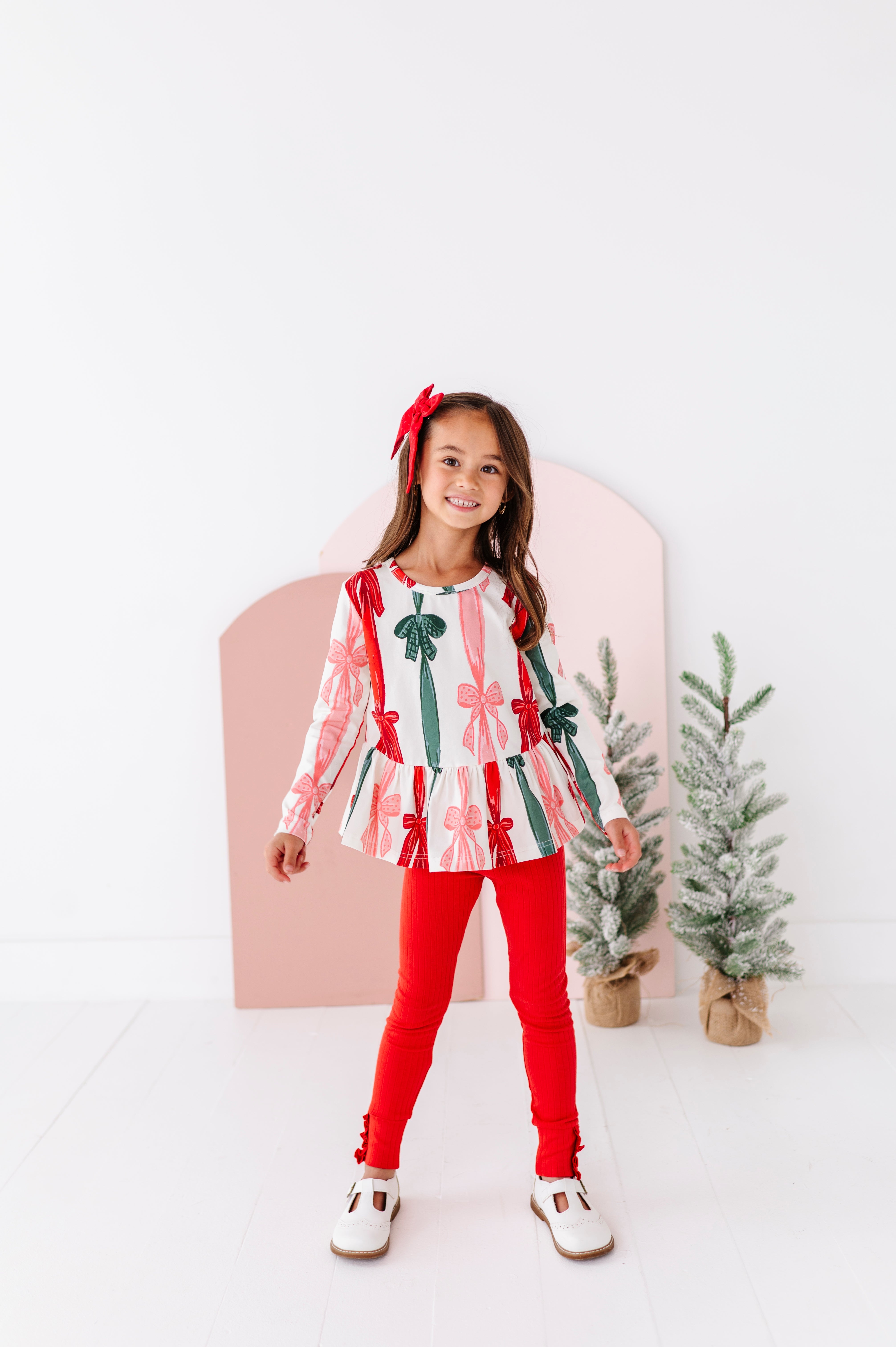 Wrapping Bows Top | PEPLUM￼