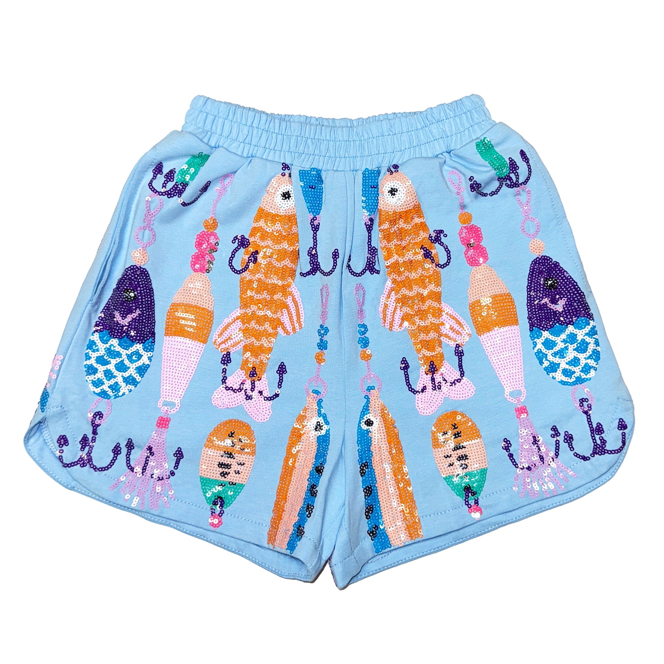 Fishing Bait Shorts - Bexa Boutique