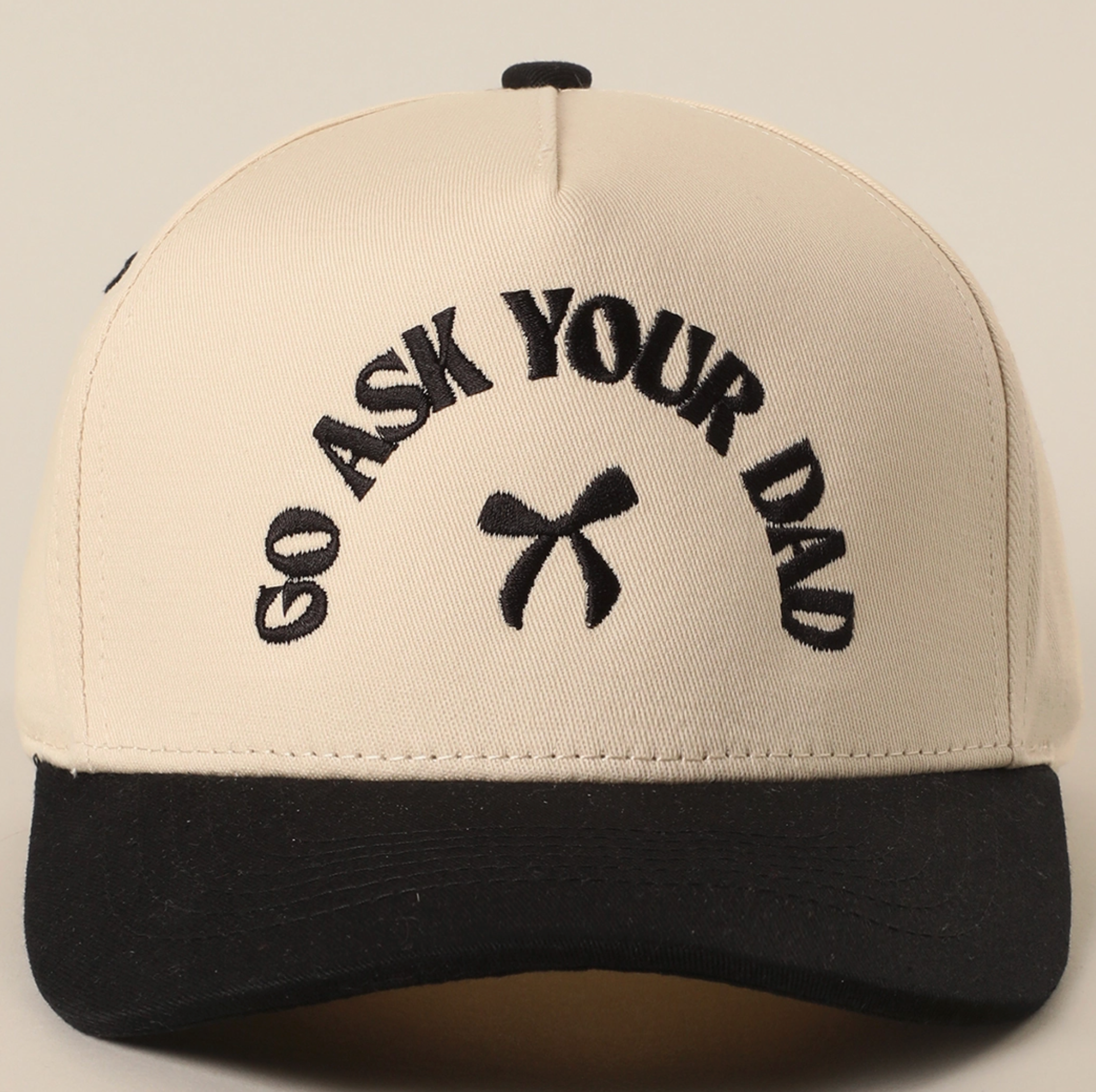 Go Ask Your Dad Trucker Hat - Hat, Black - Bexa Boutique