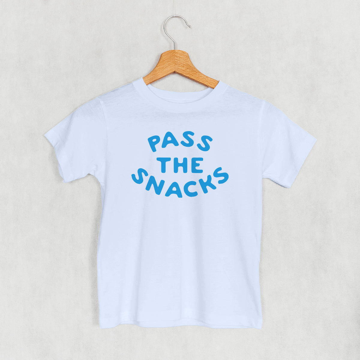 Pass The Snacks (Blue) (Kids) - Toddler Tee, Light Blue - Bexa Boutique